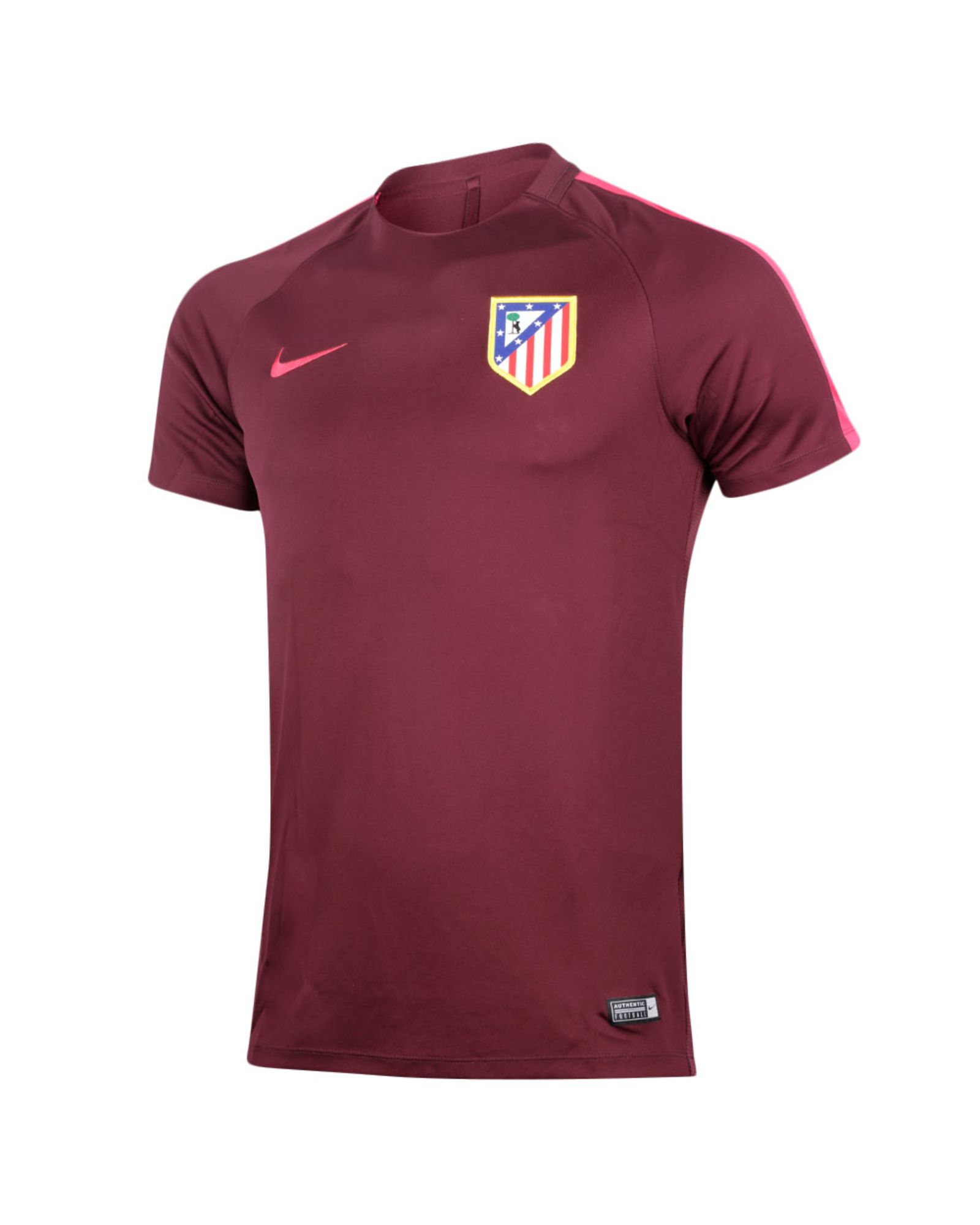 Camiseta Training Atlético de Madrid 2016/2017 Granate - Fútbol Factory