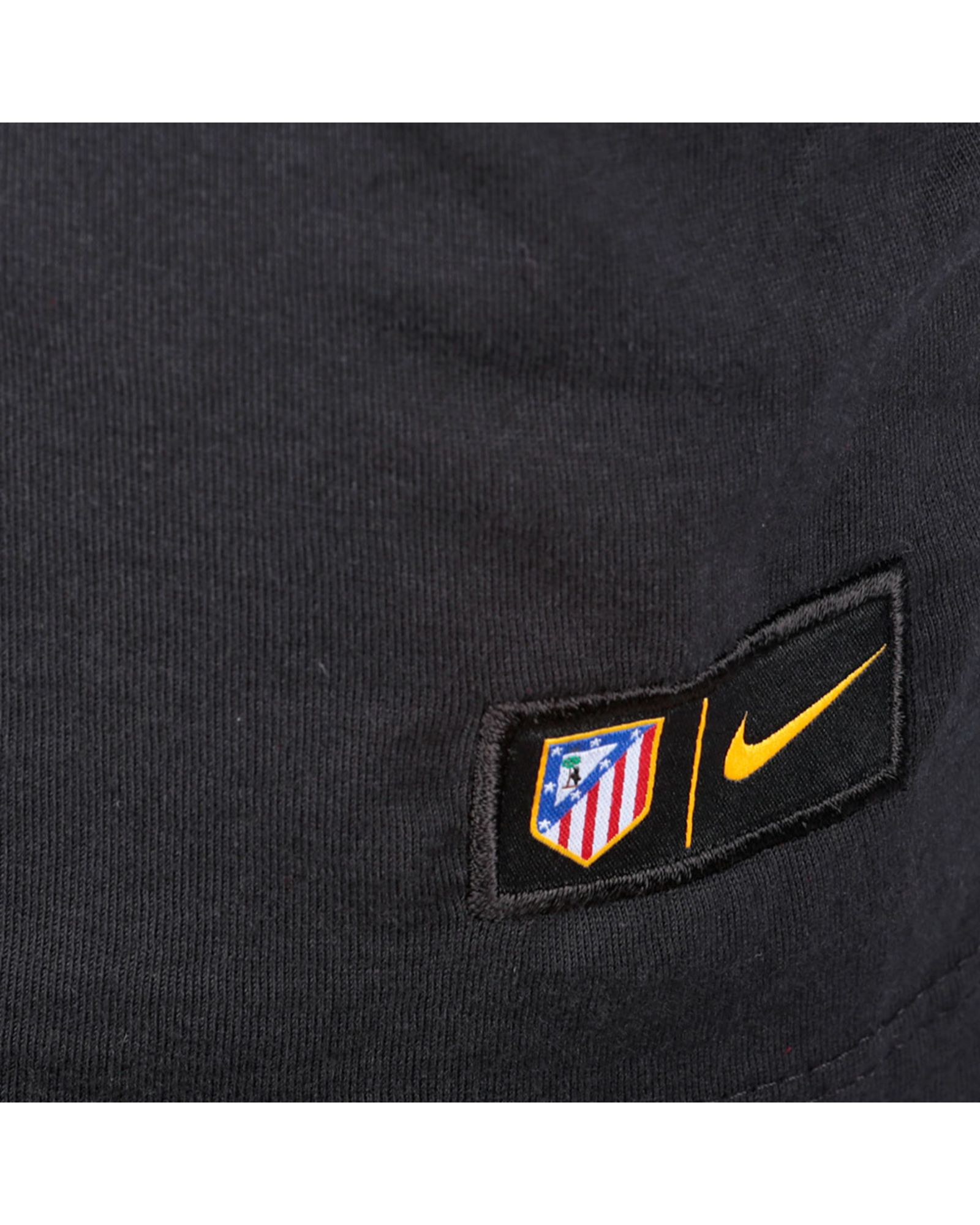 Camiseta Aficionado Atlético de Madrid 2016/2017 Junior Negro - Fútbol Factory