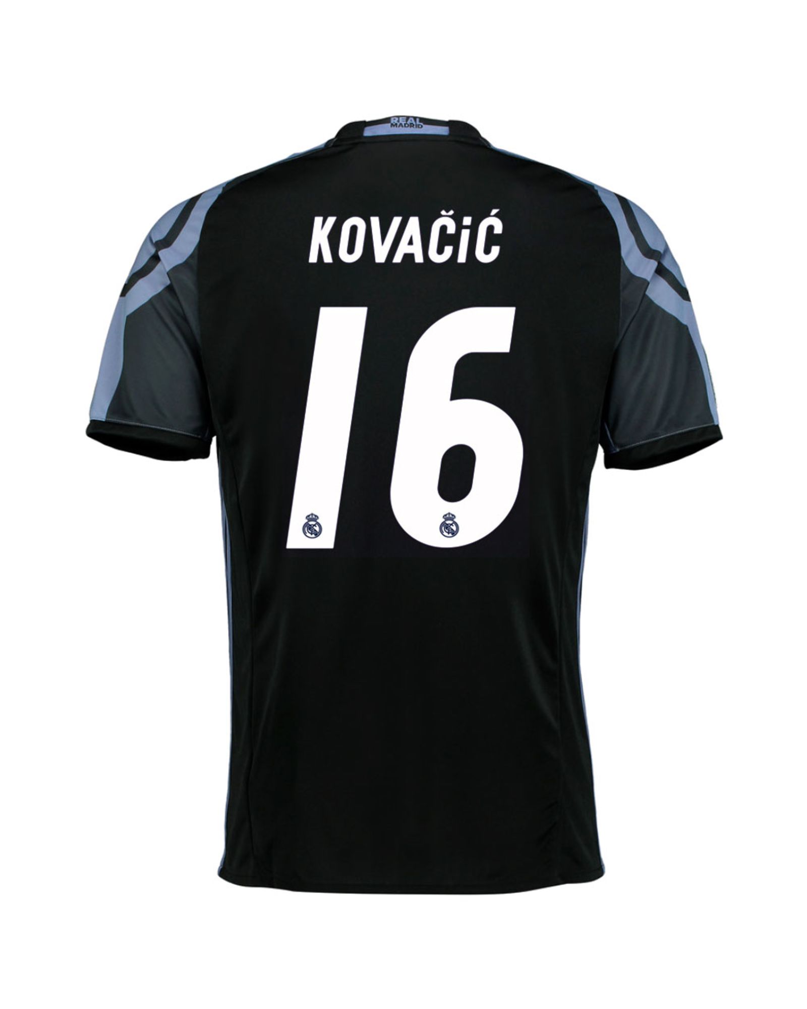 Camiseta 3ª Real Madrid 2016/2017 Kovacic UCL Negro - Fútbol Factory