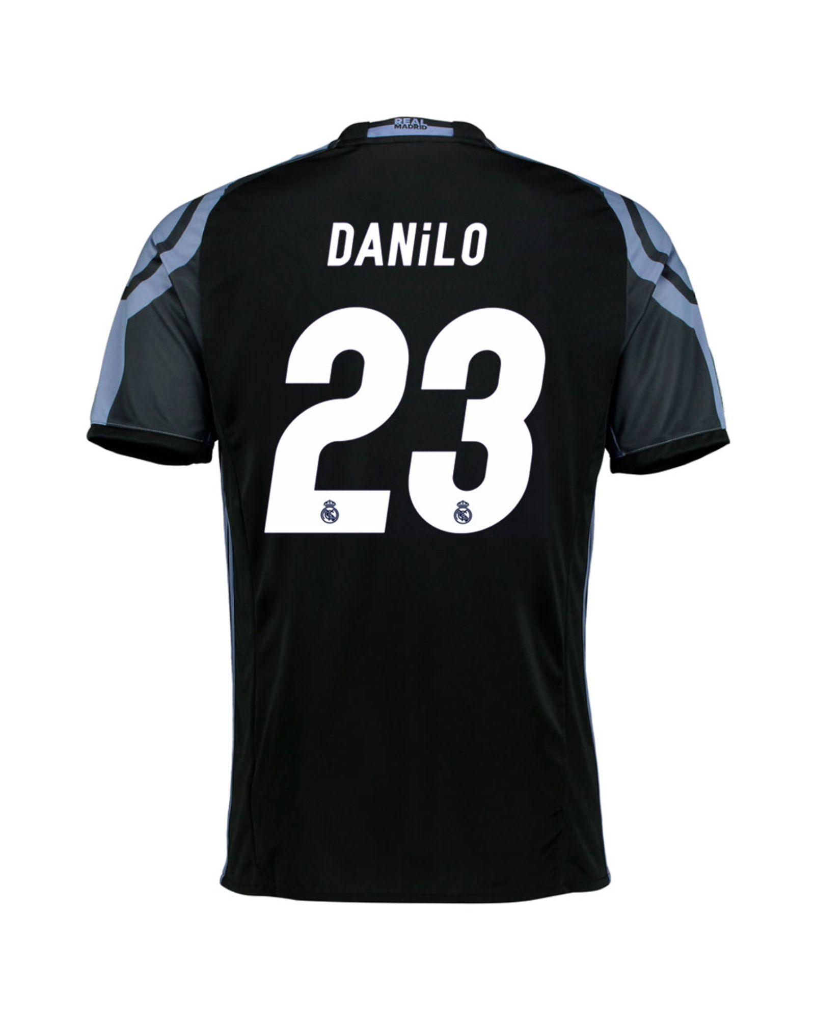 Camiseta 3ª Real Madrid 2016/2017 Danilo UCL Negro - Fútbol Factory