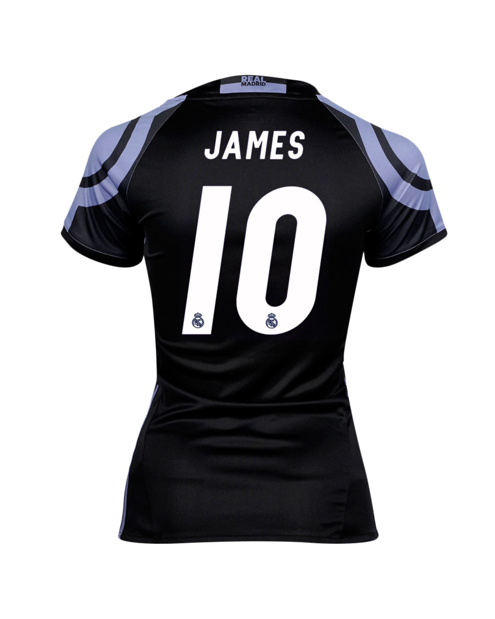 Camiseta 3ª Real Madrid 2016/2017 James UCL Mujer Negro - Fútbol Factory