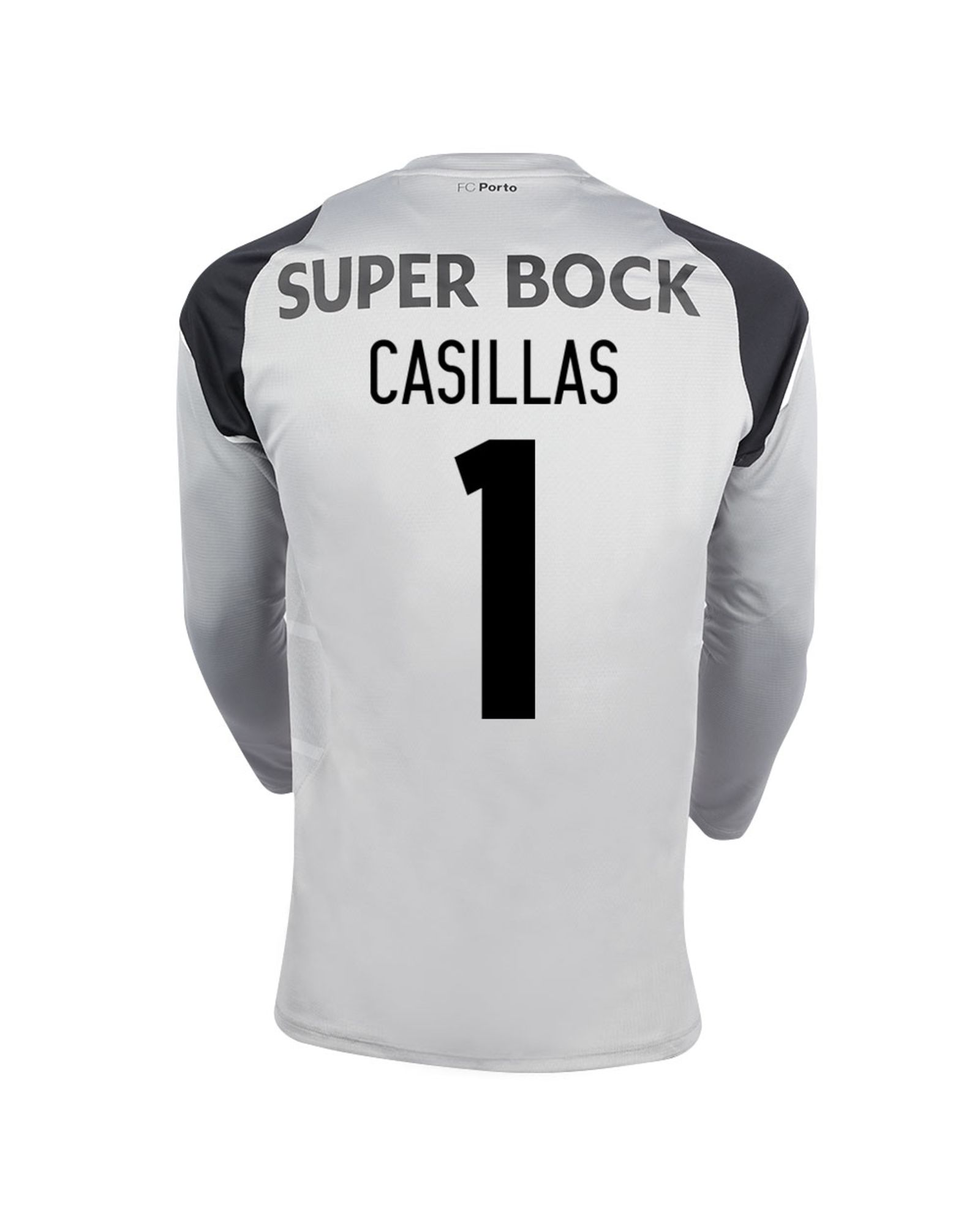 Camiseta 2ª FC Porto 2016/2017 Casillas Portero Manga Larga Gris - Fútbol Factory