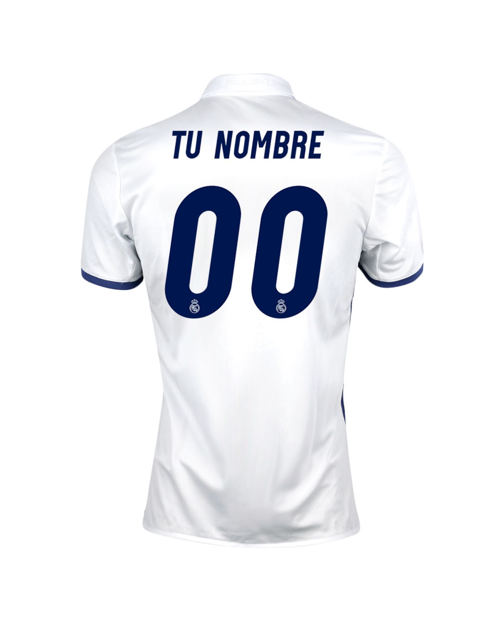 Camiseta 1ª Real Madrid 2016/2017 Personalizada UCL Blanco - Fútbol Factory