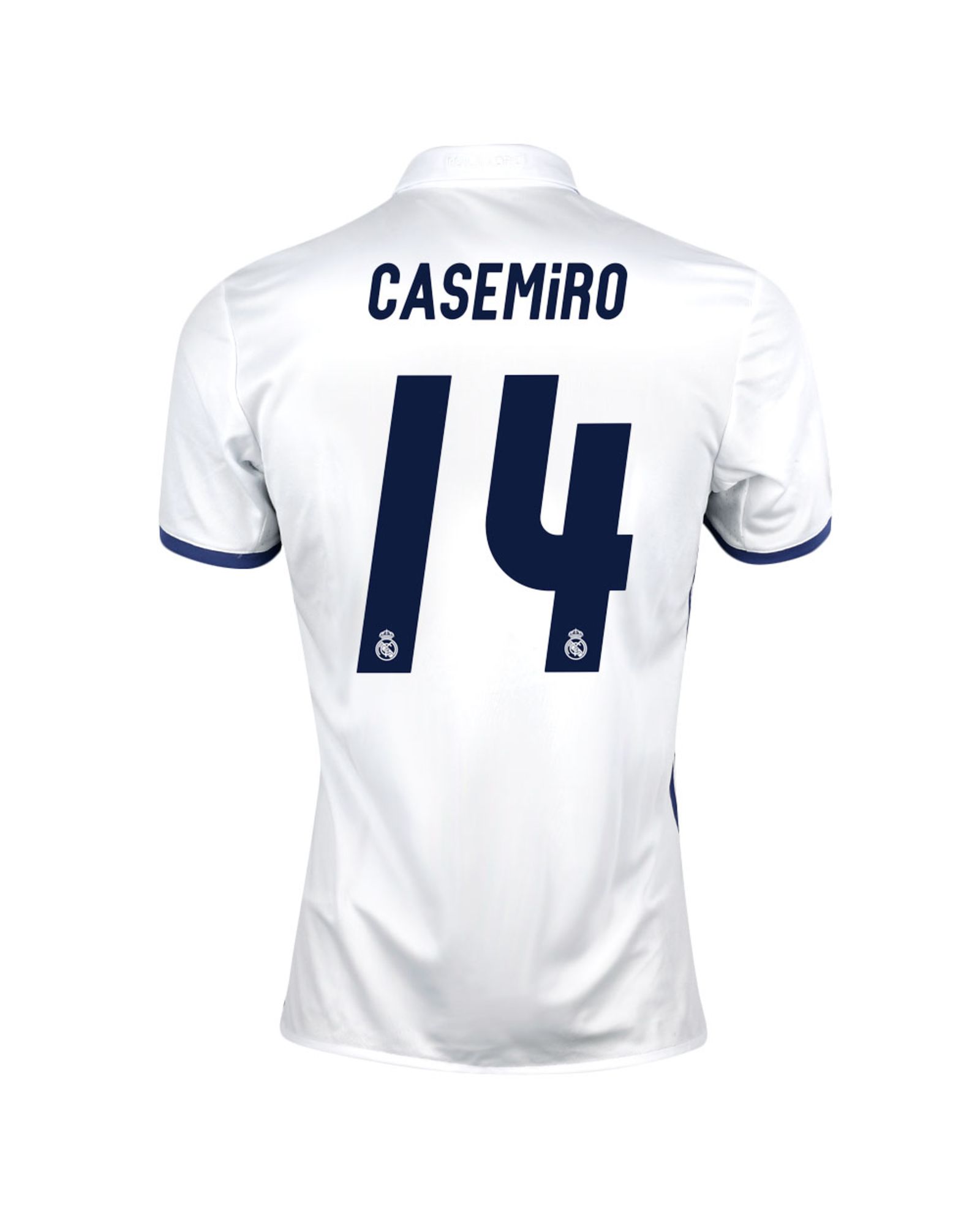 Camiseta 1ª Real Madrid 2016/2017 Casemiro UCL Blanco - Fútbol Factory