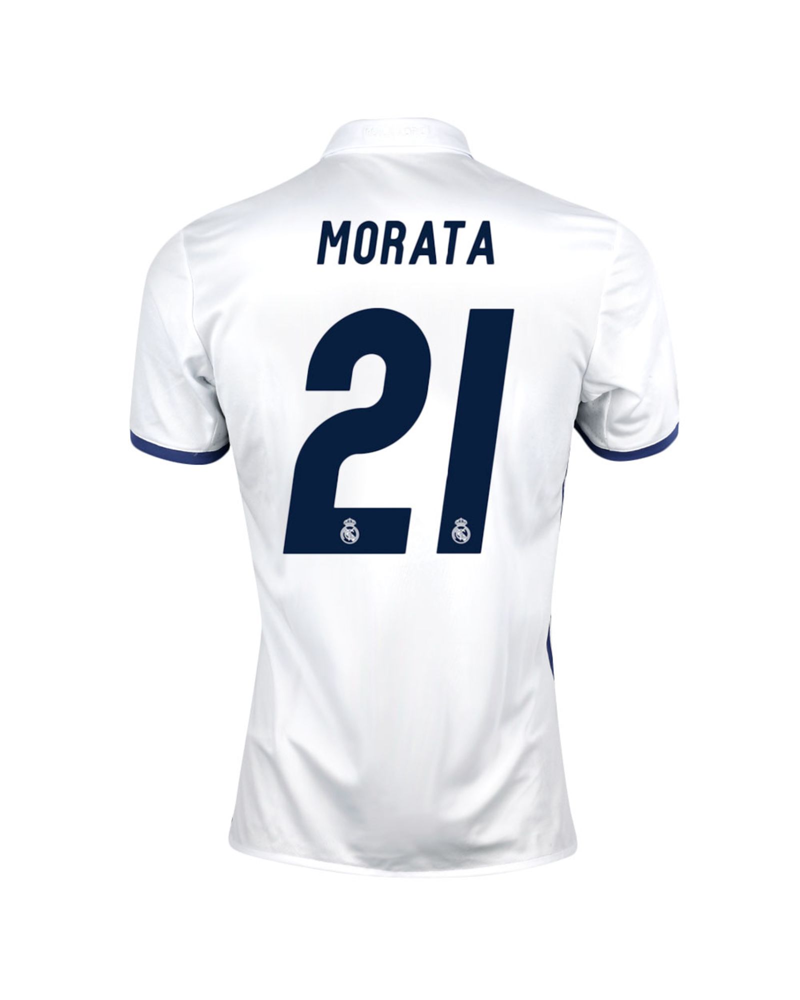 Camiseta 1ª Real Madrid 2016/2017 Morata UCL Blanco - Fútbol Factory