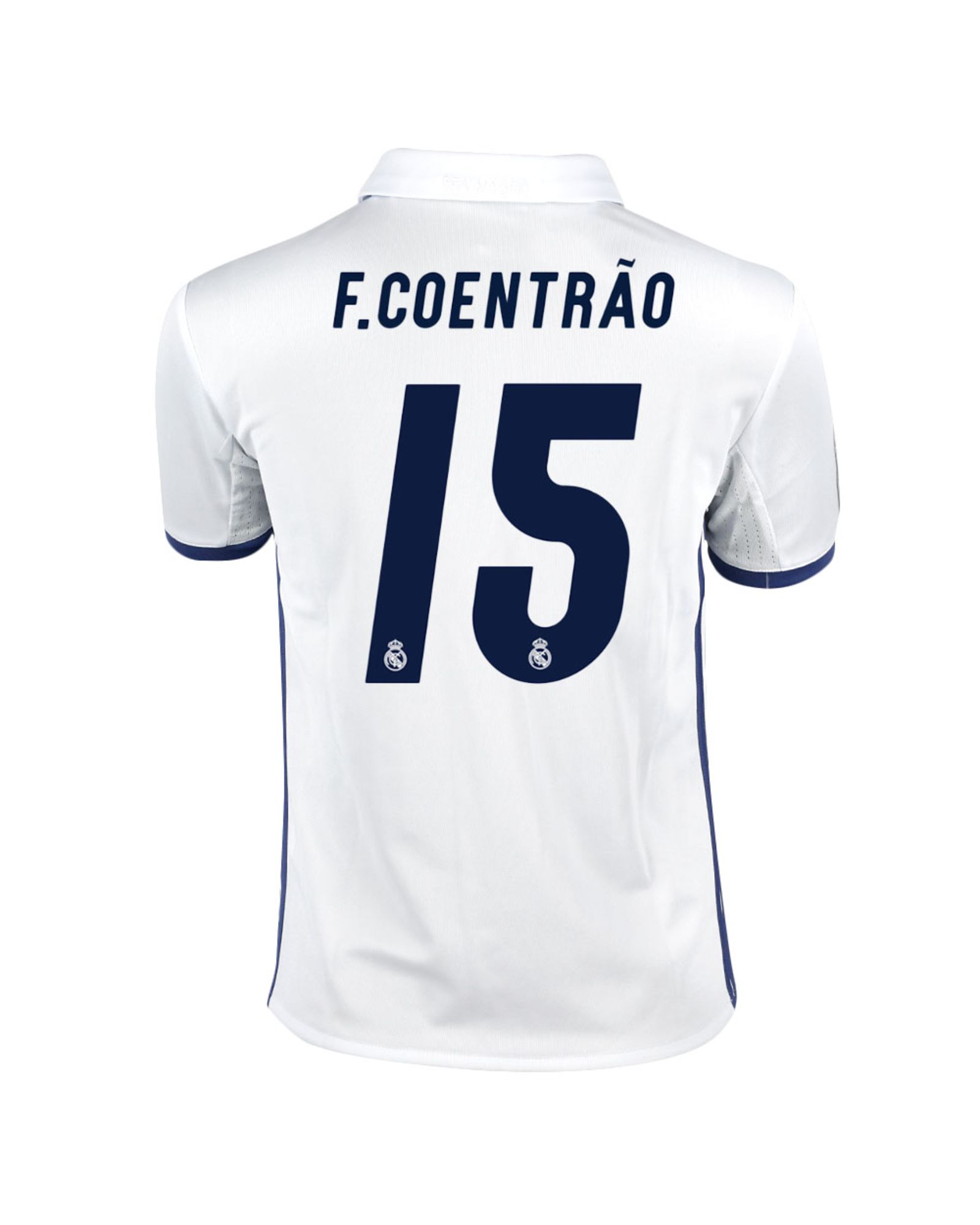 Camiseta 1ª Real Madrid 2016/2017 Coentrao UCL Junior Blanco - Fútbol Factory