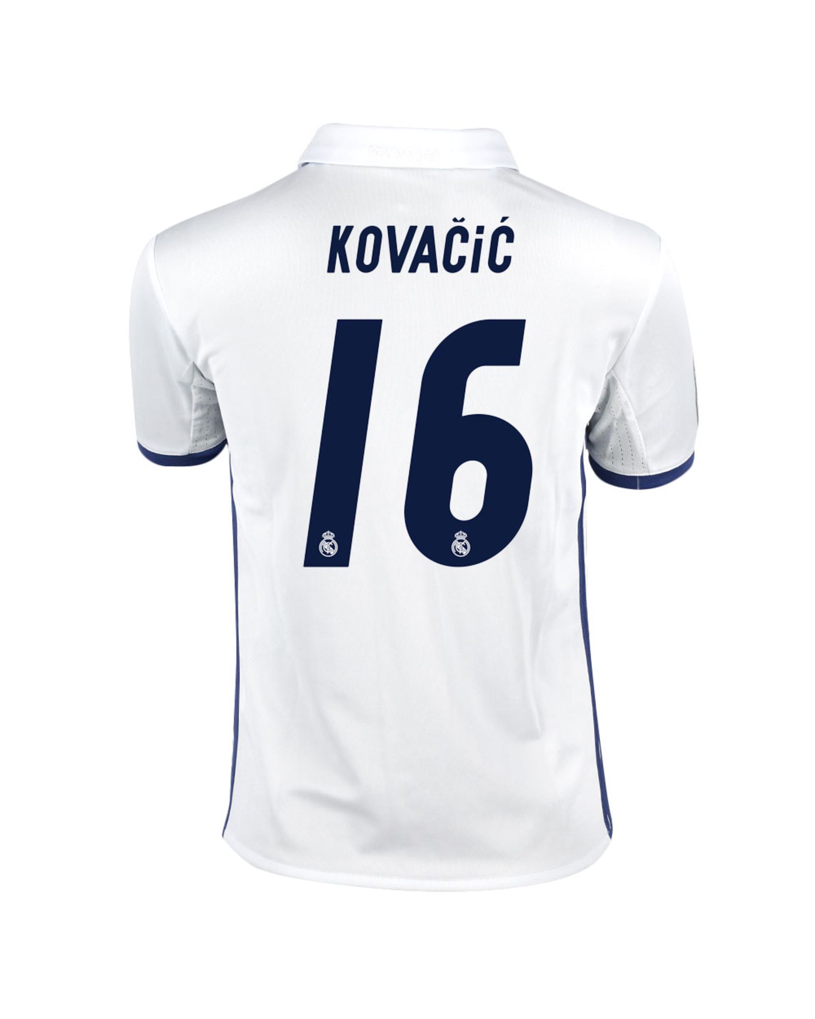 Camiseta 1ª Real Madrid 2016/2017 Kovacic UCL Junior Blanco - Fútbol Factory