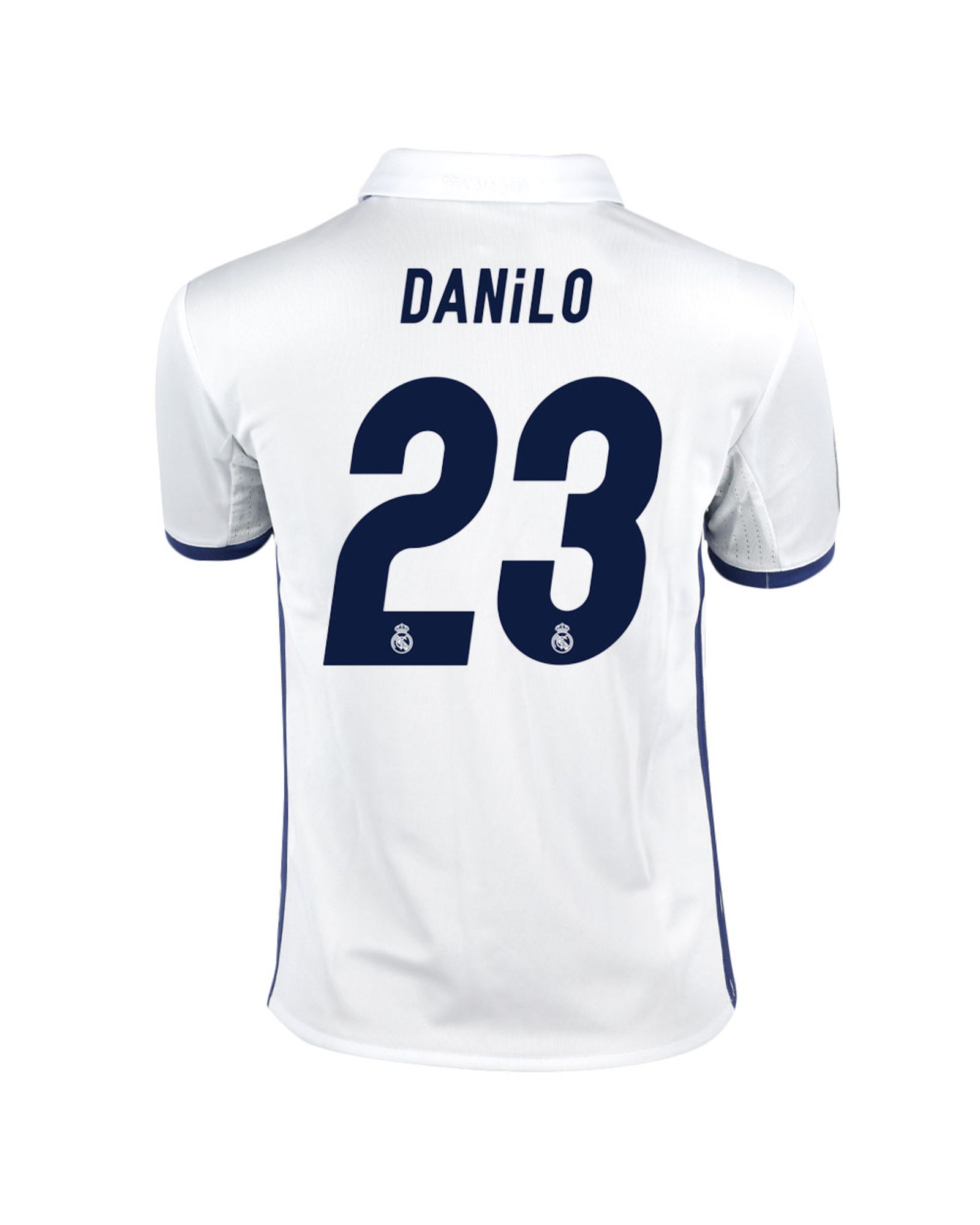 Camiseta 1ª Real Madrid 2016/2017 Danilo UCL Junior Blanco - Fútbol Factory