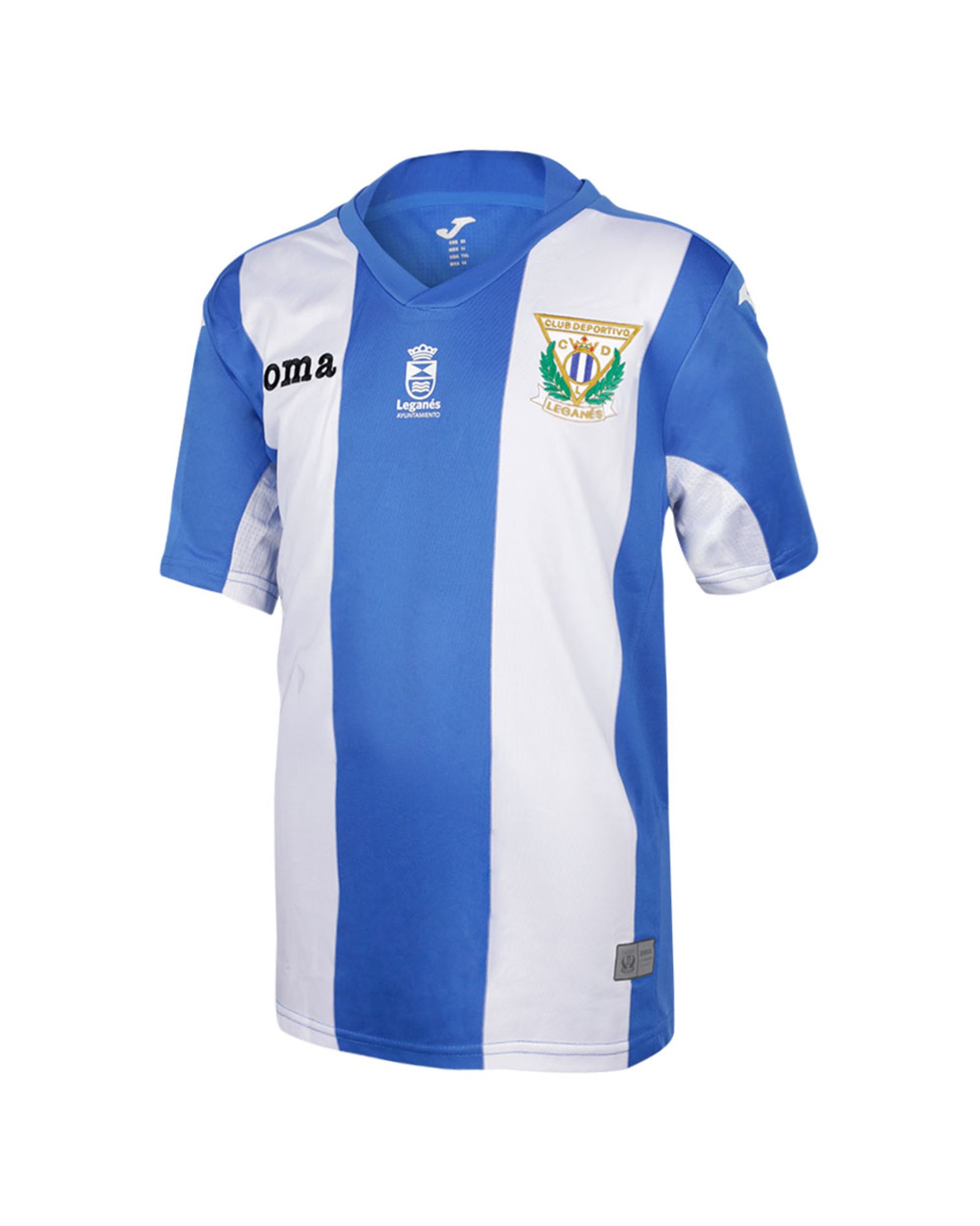 Camiseta 1ª CD Leganés 2016/2017 Junior Azul Blanco - Fútbol Factory