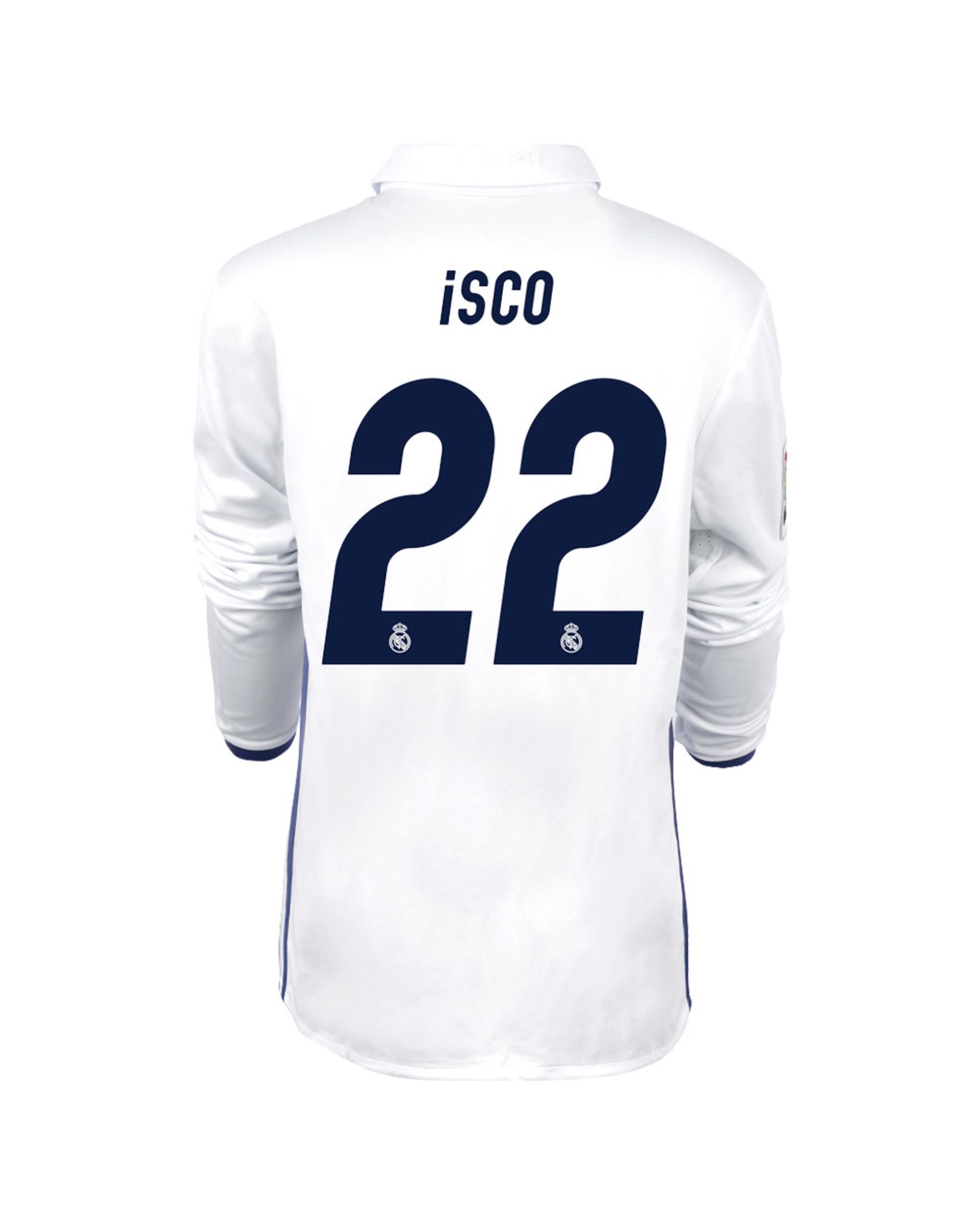 Camiseta 1ª Real Madrid 2016/2017 Isco Manga Larga Junior - Fútbol Factory