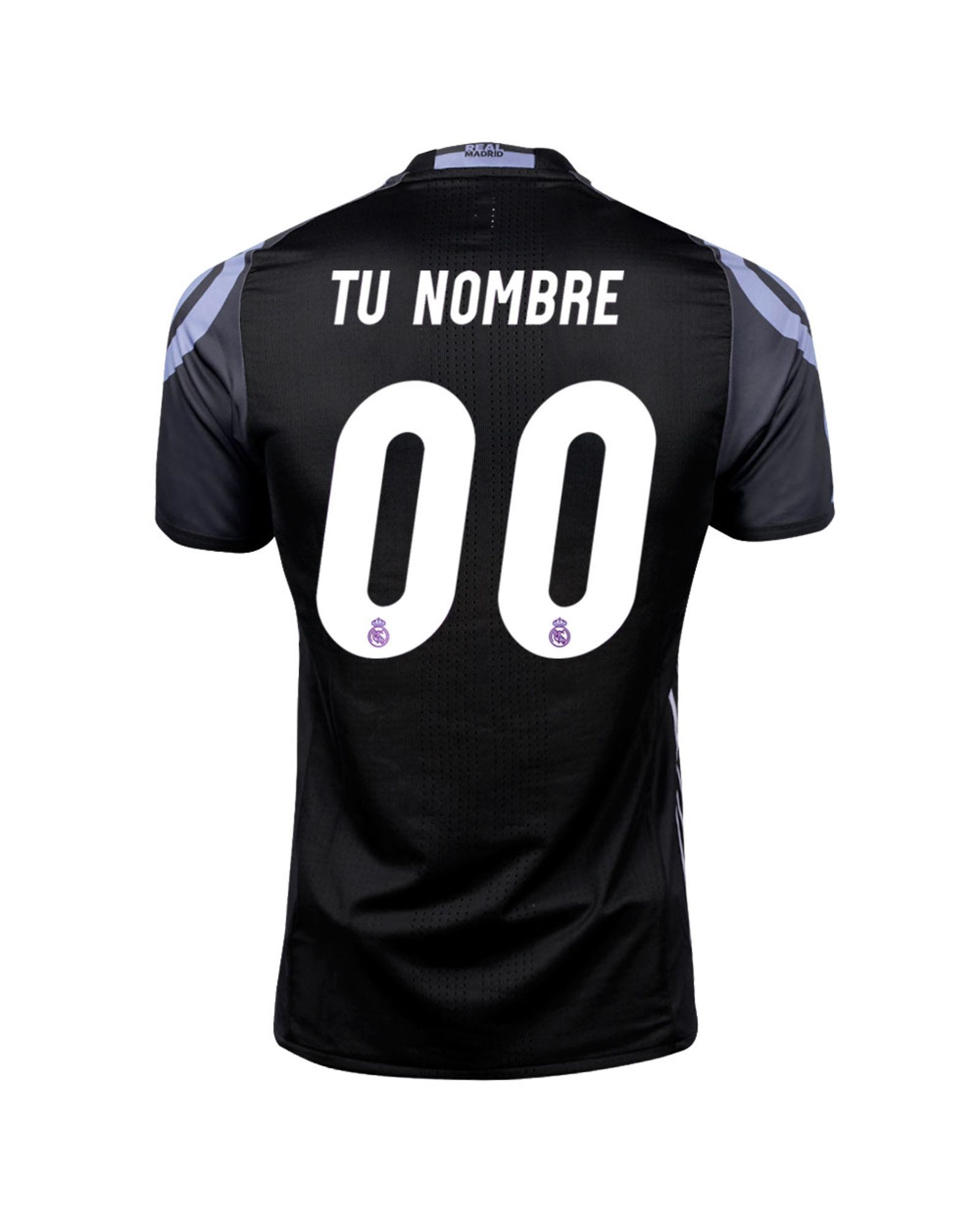 Camiseta 3ª Real Madrid 2016/2017 Personalizado UCL AU Negro - Fútbol Factory