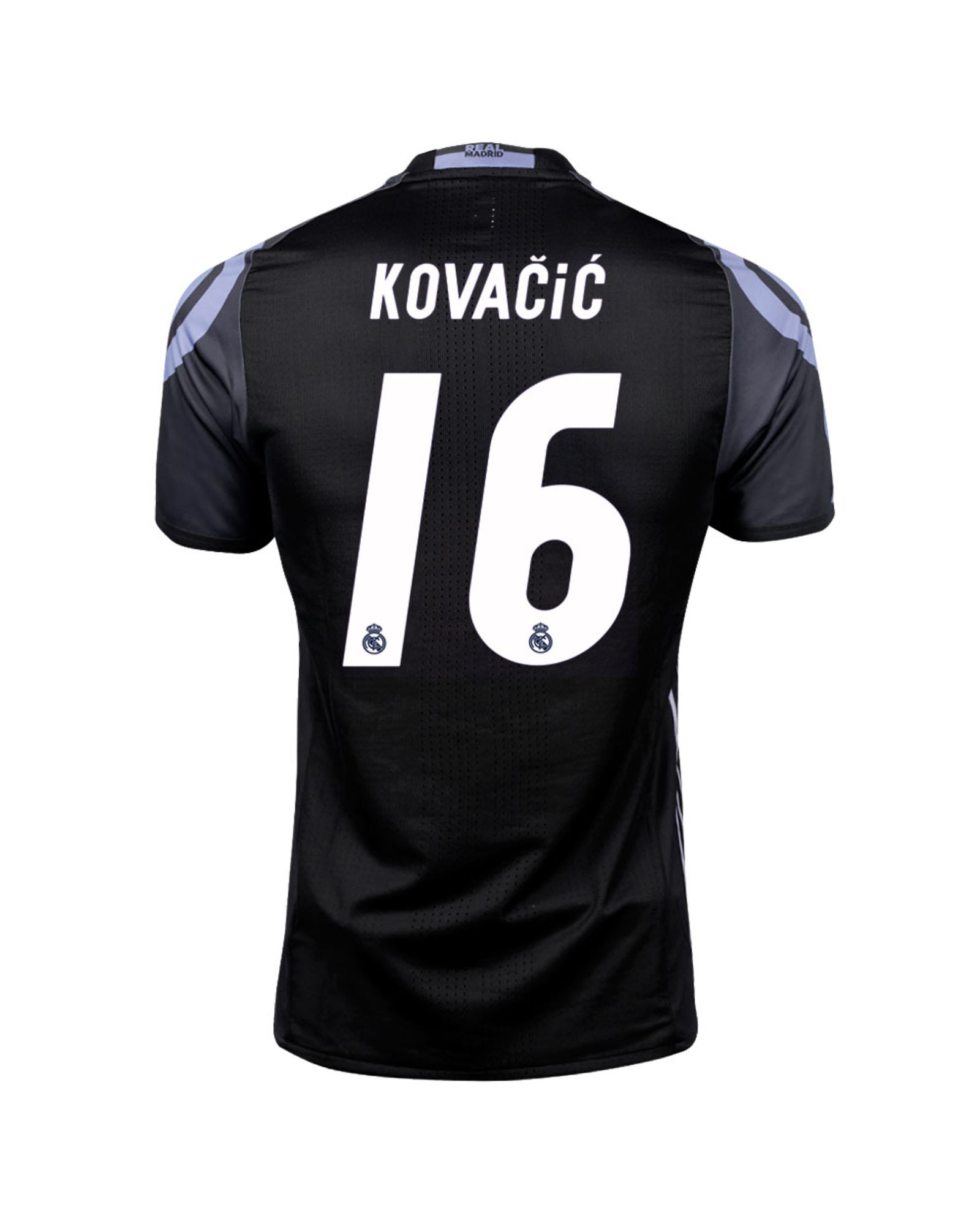 Camiseta 3ª Real Madrid 2016/2017 Kovacic UCL AU Negro - Fútbol Factory