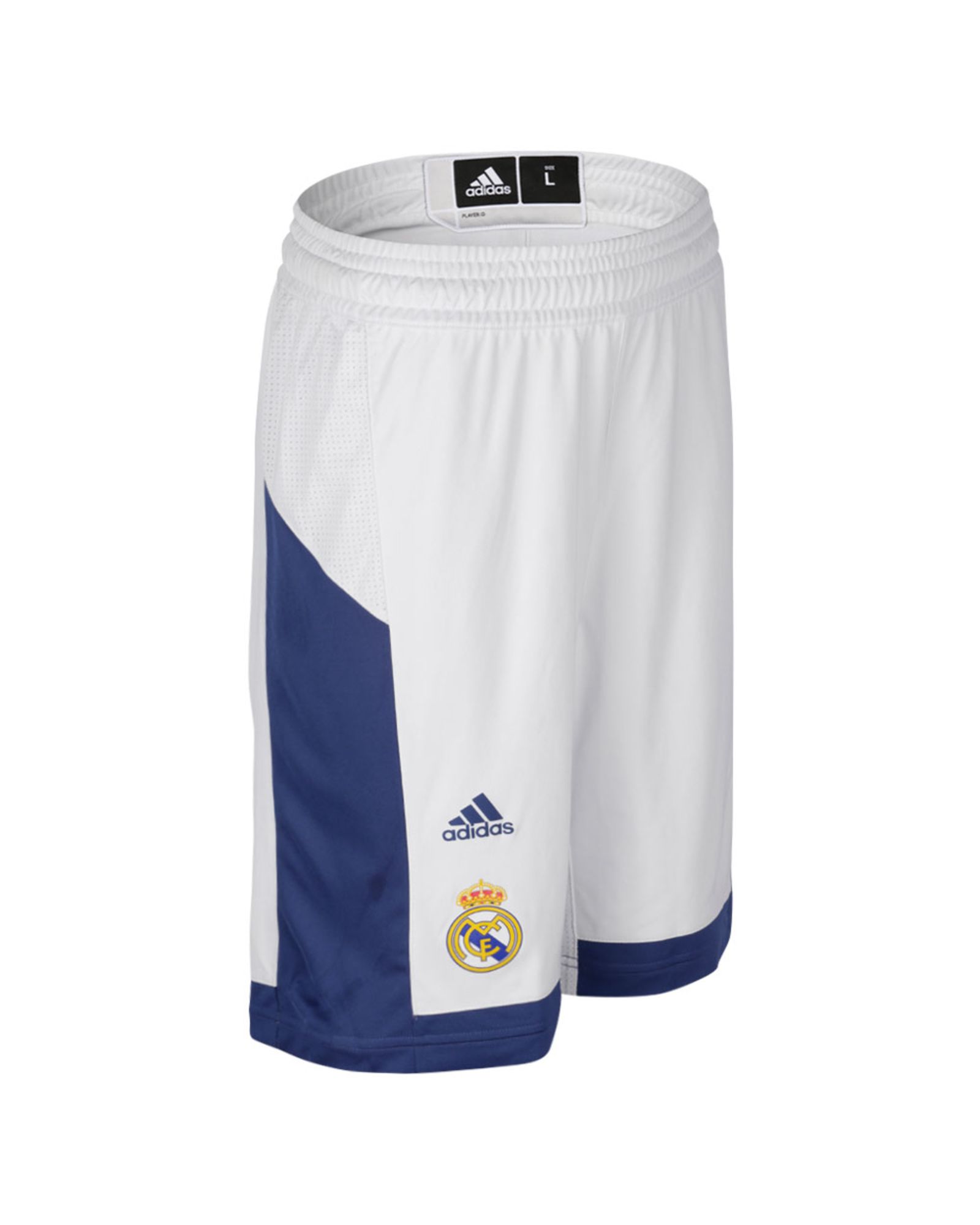 Pantalón 1ª Real Madrid 2016/2017 Baloncesto Junior Blanco - Fútbol Factory