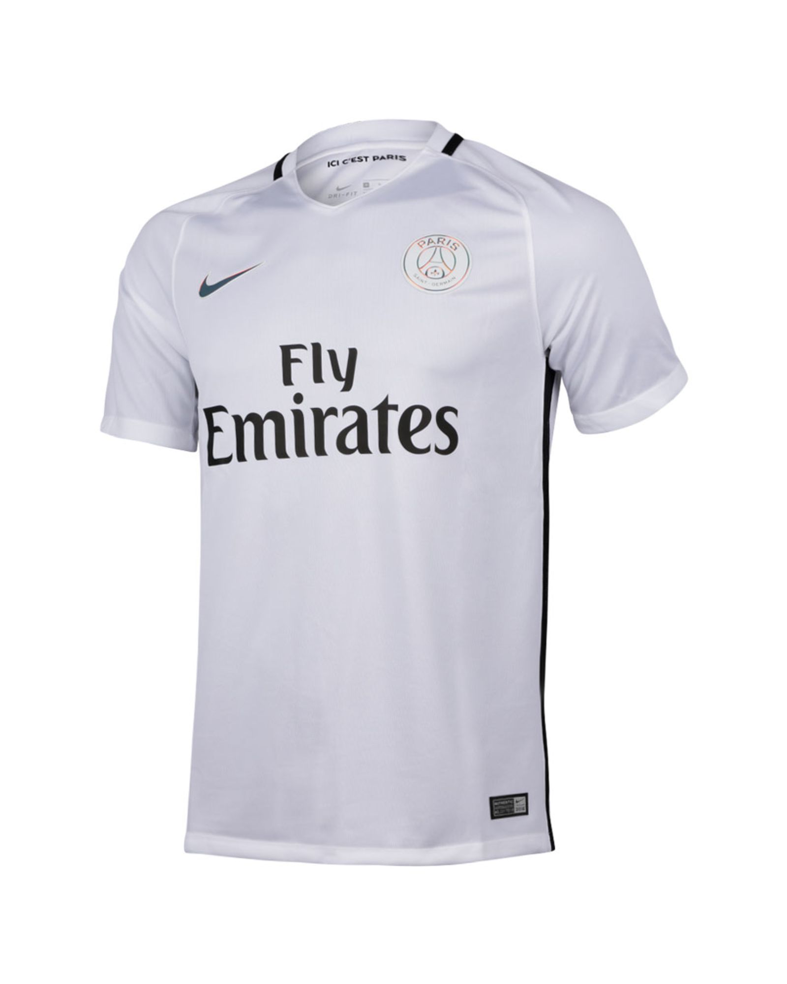 Franco También Disciplina Camiseta 3ª Paris Saint-Germain 2016/2017 UCL Blanco