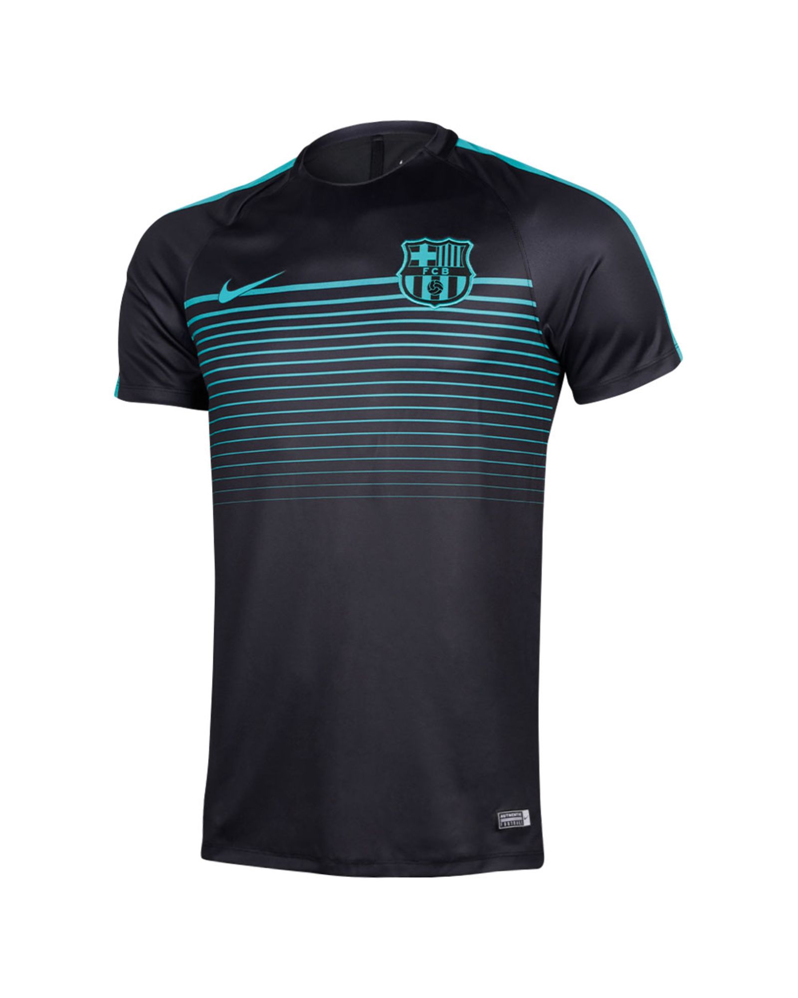 Camiseta de Training FC Barcelona 2016/2017 UCL Negro - Fútbol Factory