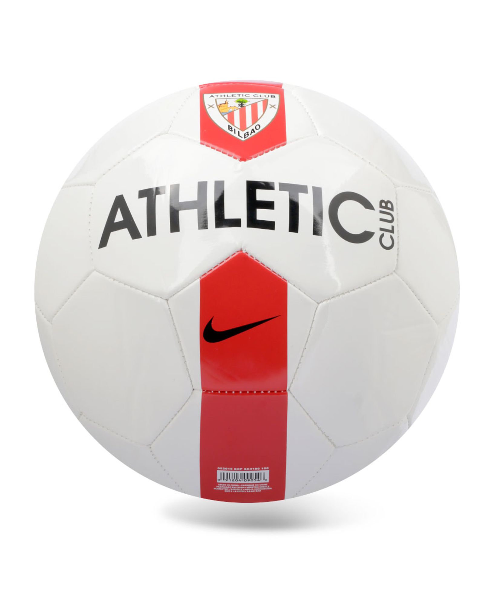 Balón de Fútbol 11 Athletic Club Bilbao 2016/2017 Prestige Blanco - Fútbol Factory