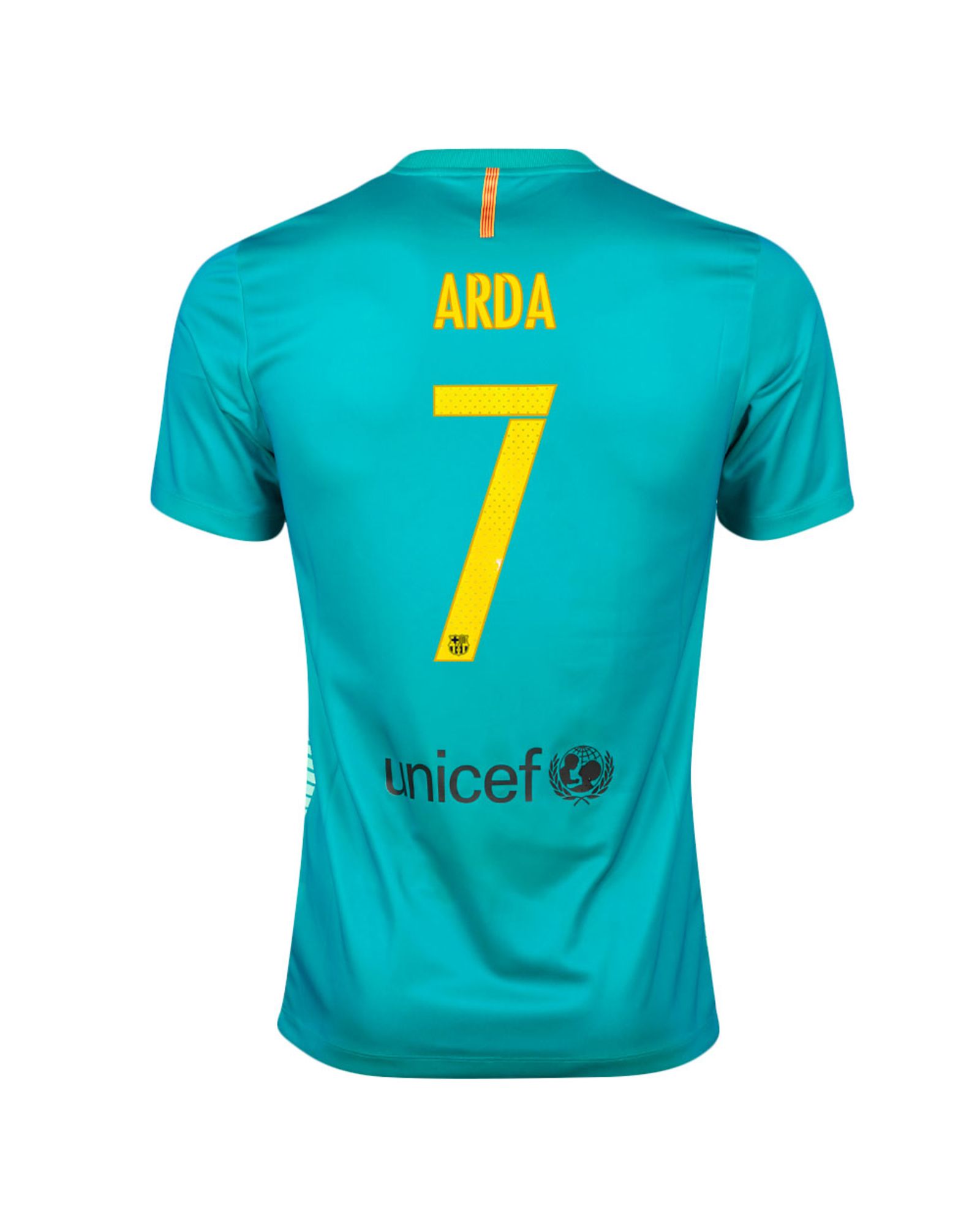 Camiseta 3ª FC Barcelona 2016/2017 Arda UCL Supporters Verde - Fútbol Factory