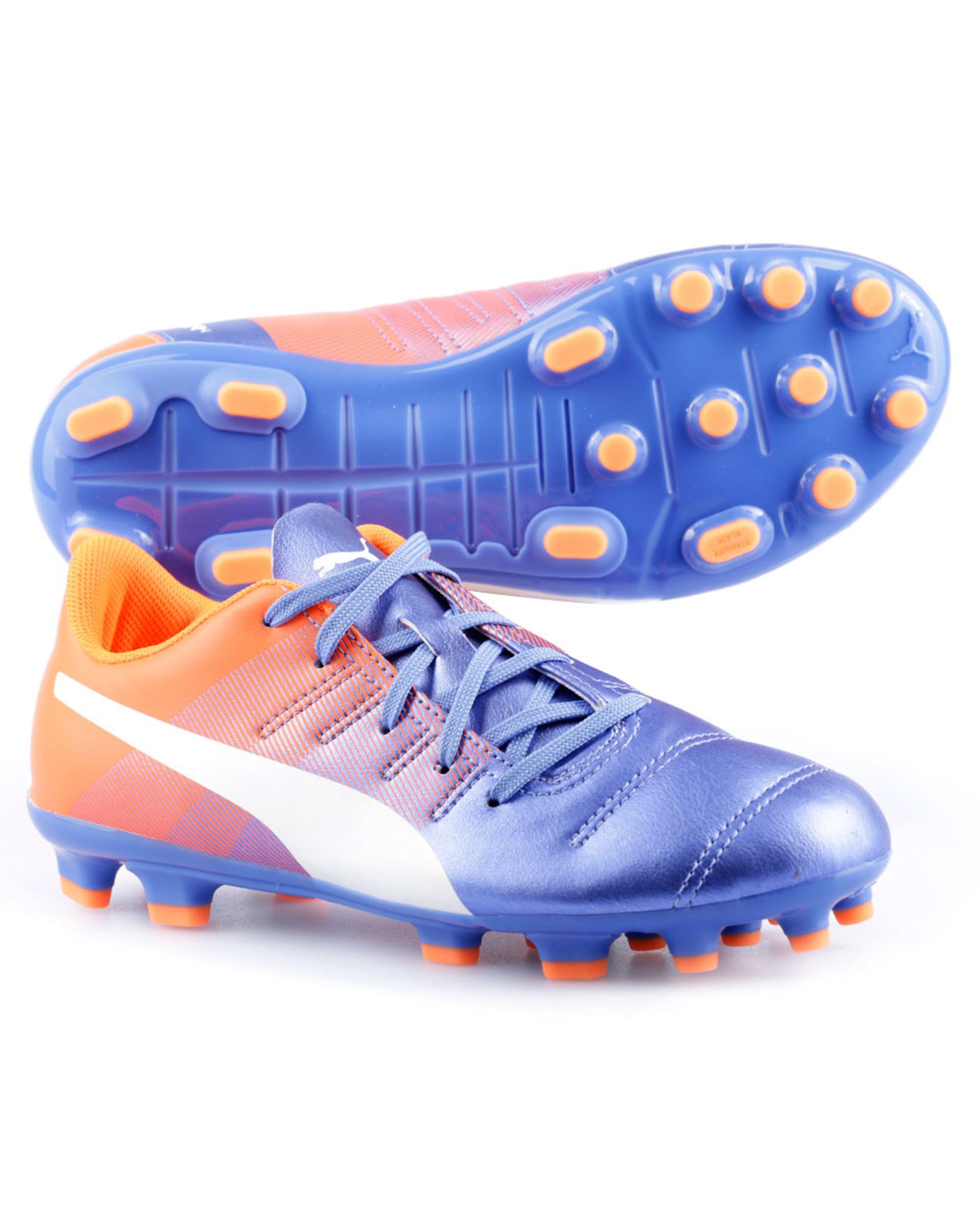 Botas de Fútbol evoPOWER 4.3 AG Junior Azul - Fútbol Factory