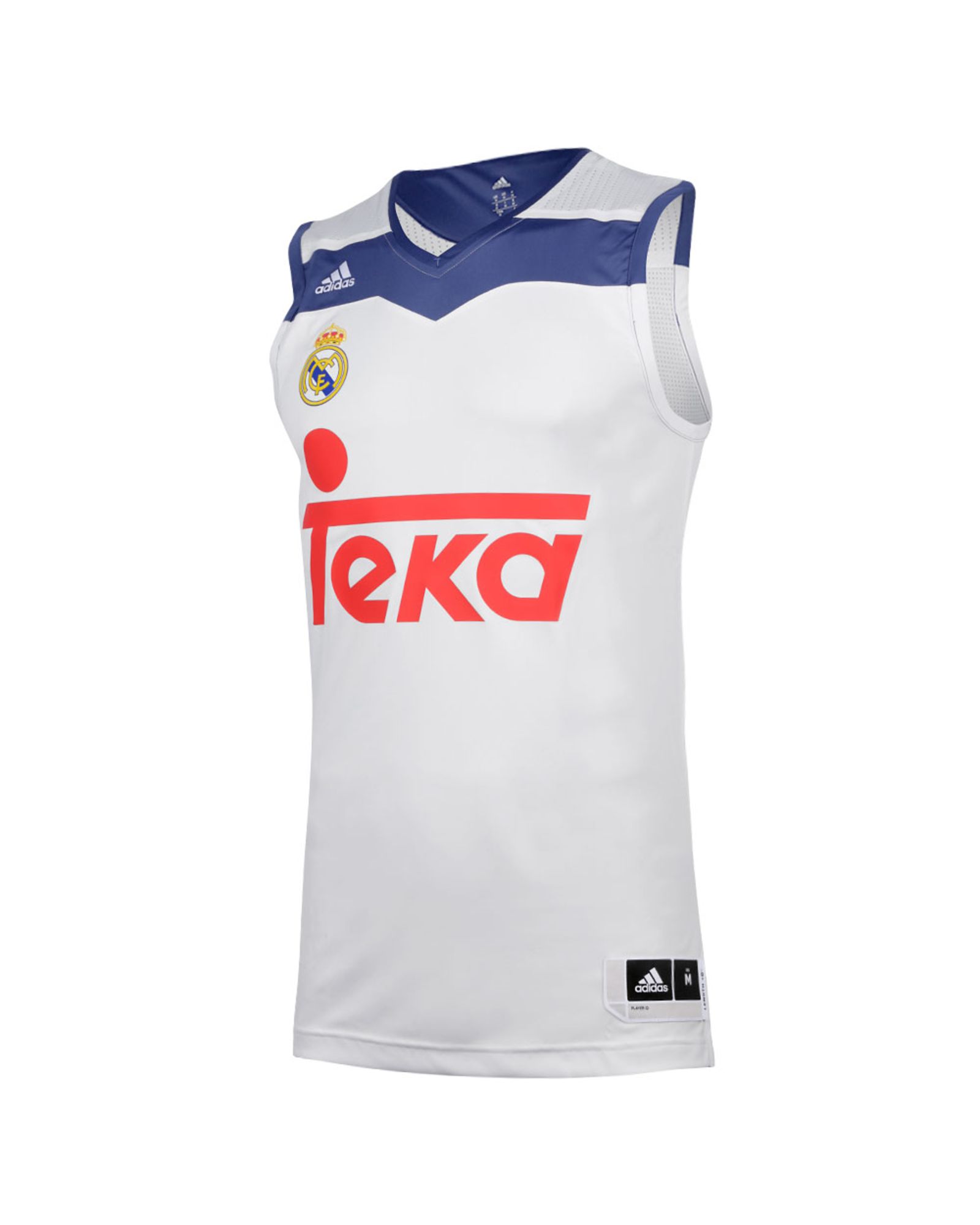 Camiseta 1ª Real Madrid 2016/2017 Baloncesto Blanco - Fútbol Factory