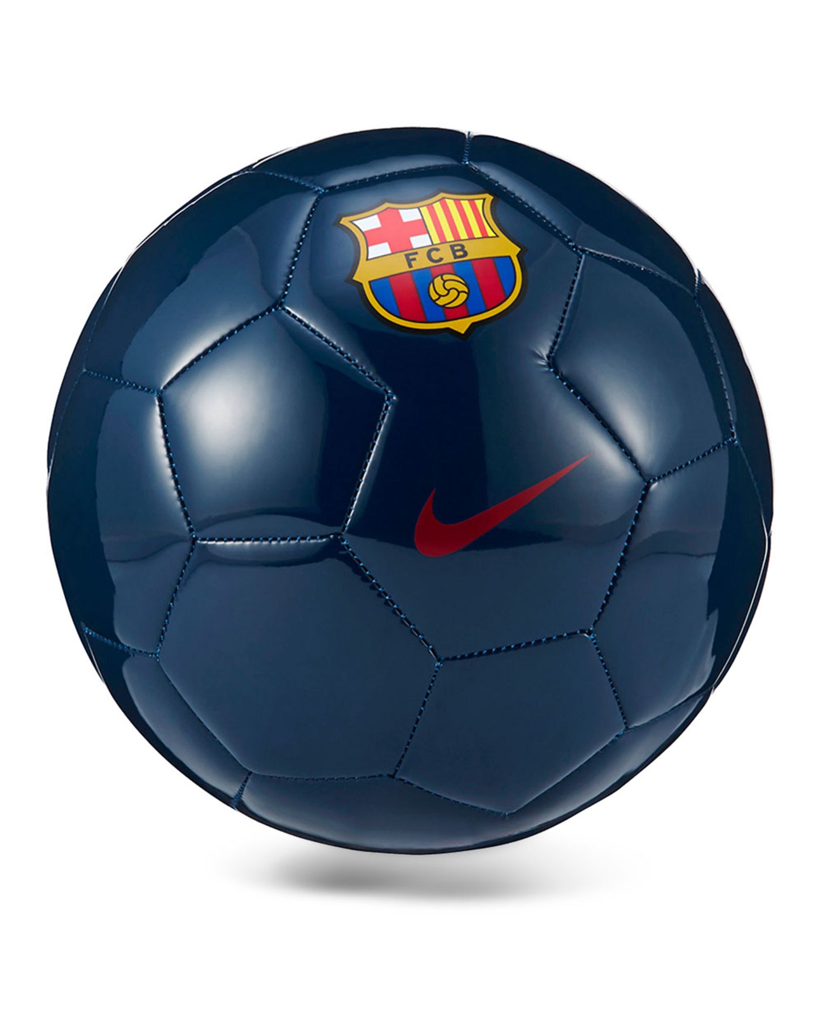 Balón de Fútbol 11 FC Barcelona 2016/2017 Prestige Azul Marino - Fútbol Factory