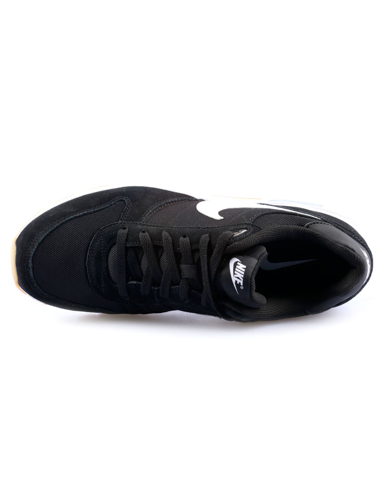 Zapatillas de Paseo Nightgazer Ante Negro Blanco - Fútbol Factory