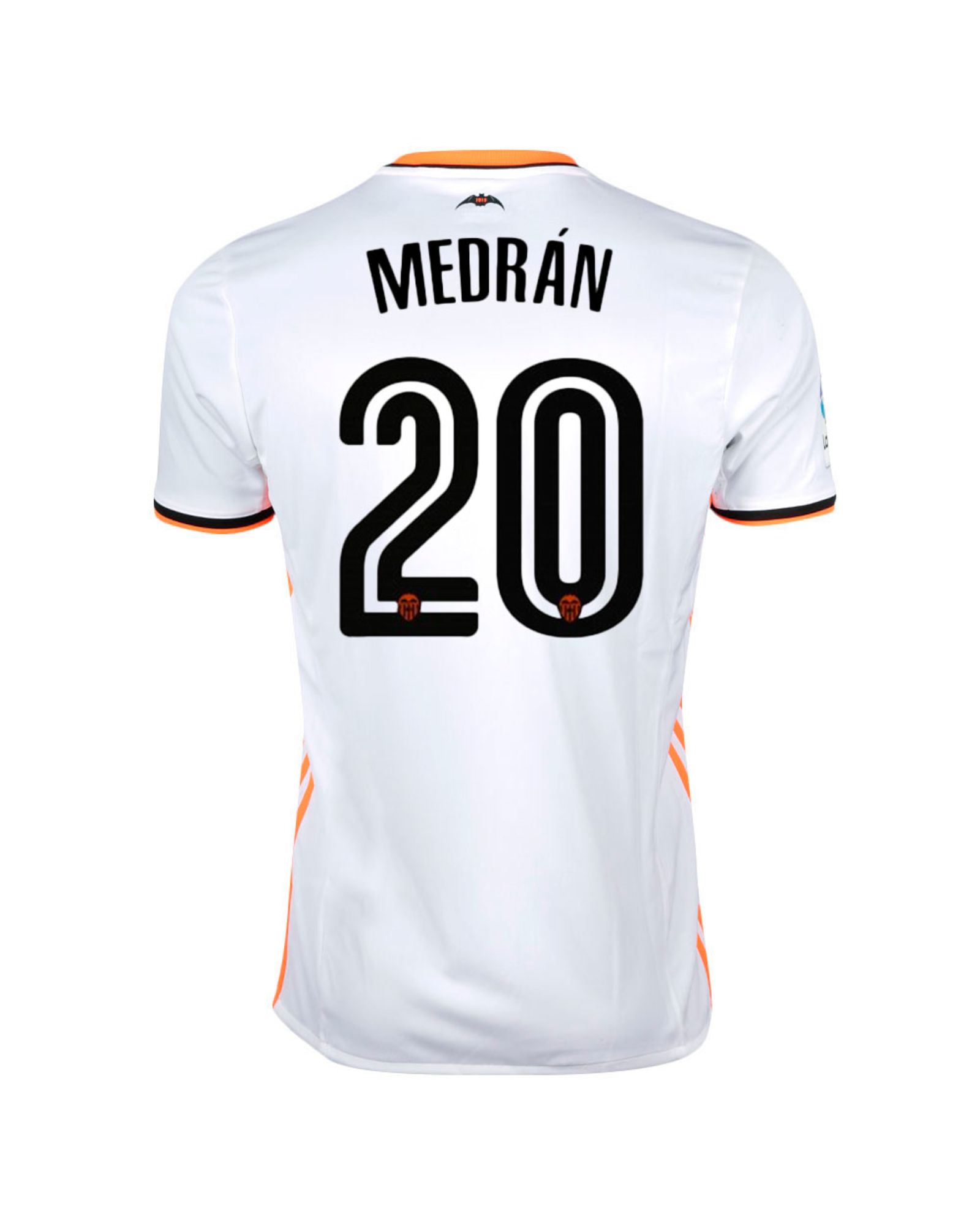 Camiseta 1ª Valencia CF 2016/2017 Medrán Blanco - Fútbol Factory