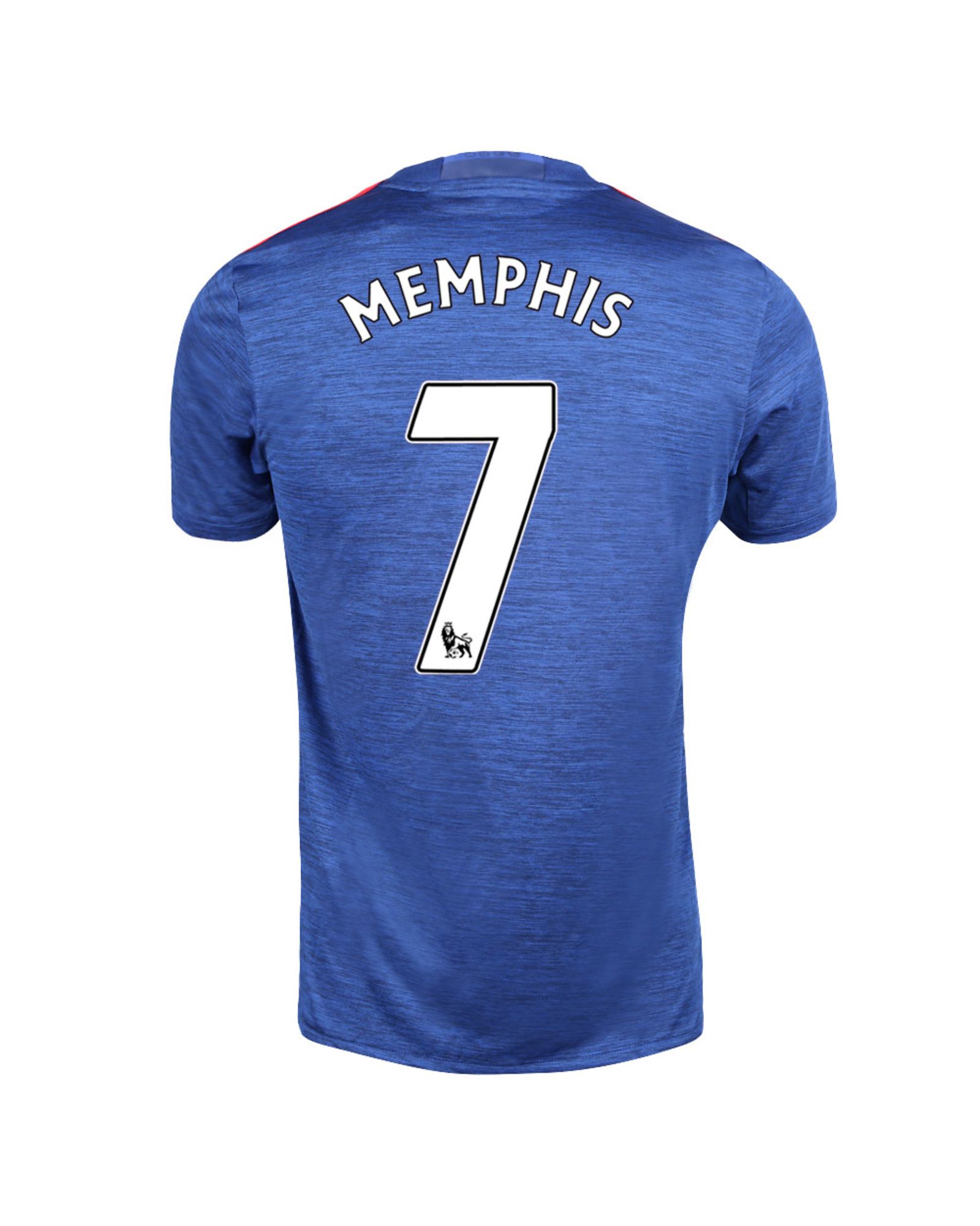 Camiseta 2ª Manchester United 2016/2017 Memphis Azul - Fútbol Factory