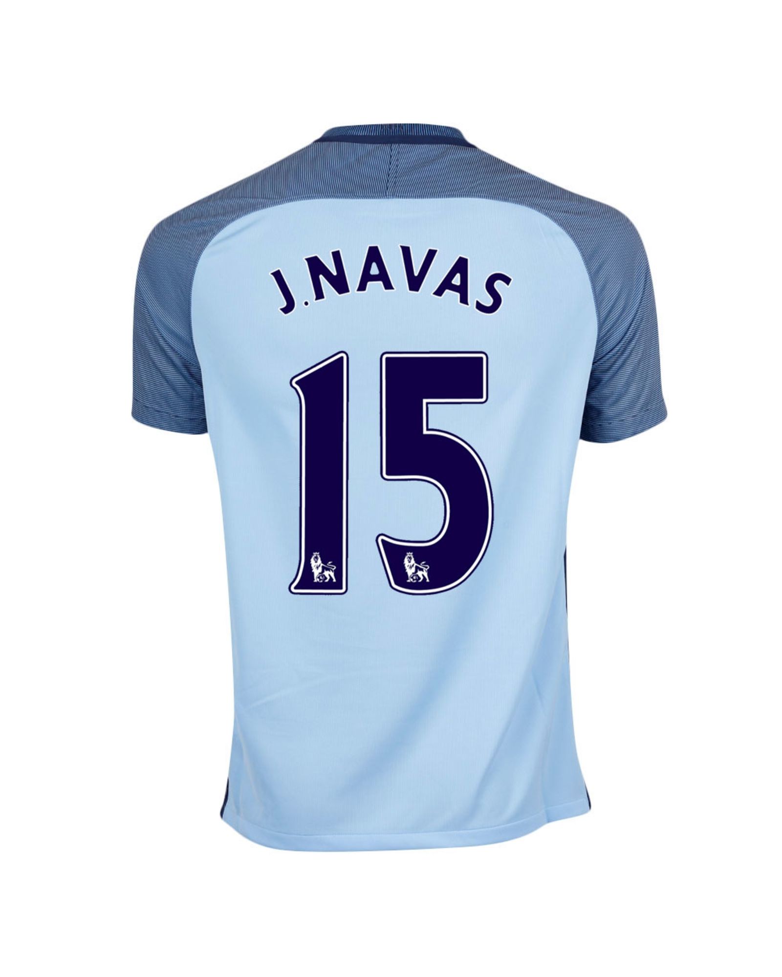 Camiseta 1ª Manchester City 2016/2017 Navas Azul - Fútbol Factory