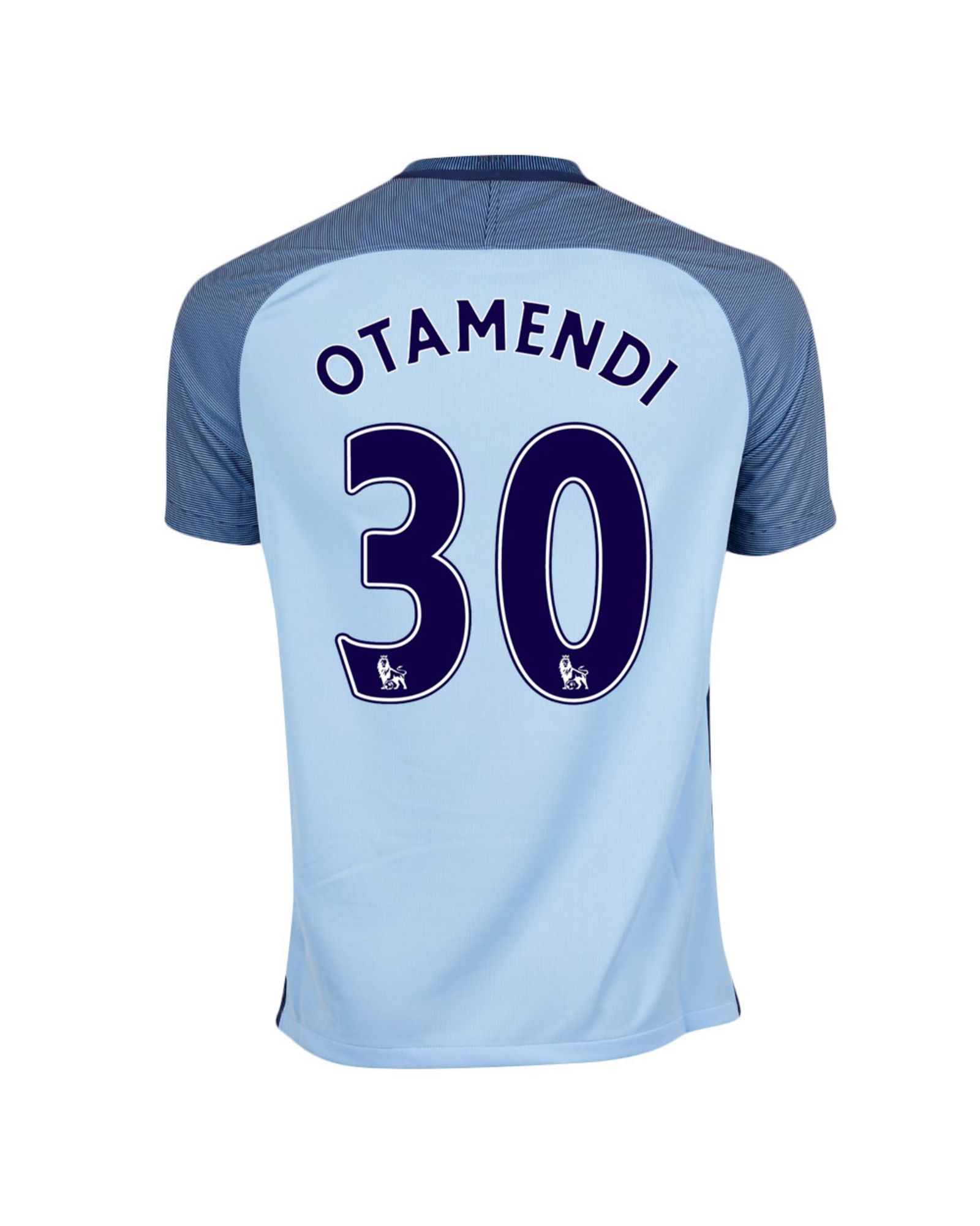 Camiseta 1ª Manchester City 2016/2017 Otamendi Azul - Fútbol Factory