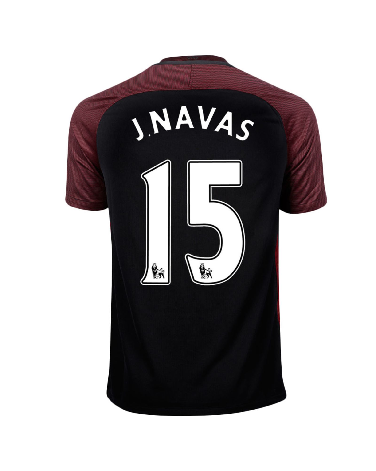 Camiseta 2ª Manchester City 2016/2017 Navas Negro - Fútbol Factory