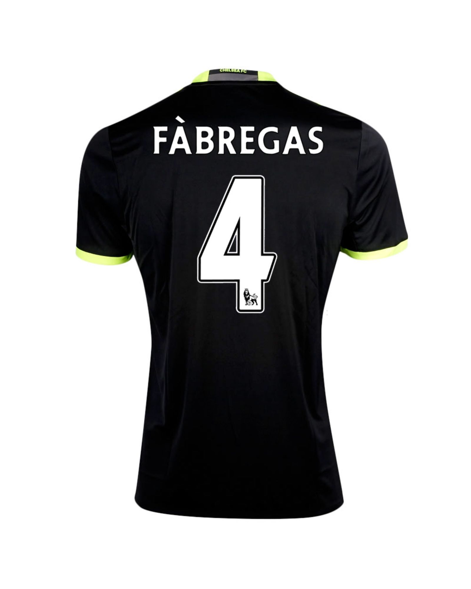 Camiseta 2ª Chelsea FC 2016/2017 Fabregas Negro - Fútbol Factory