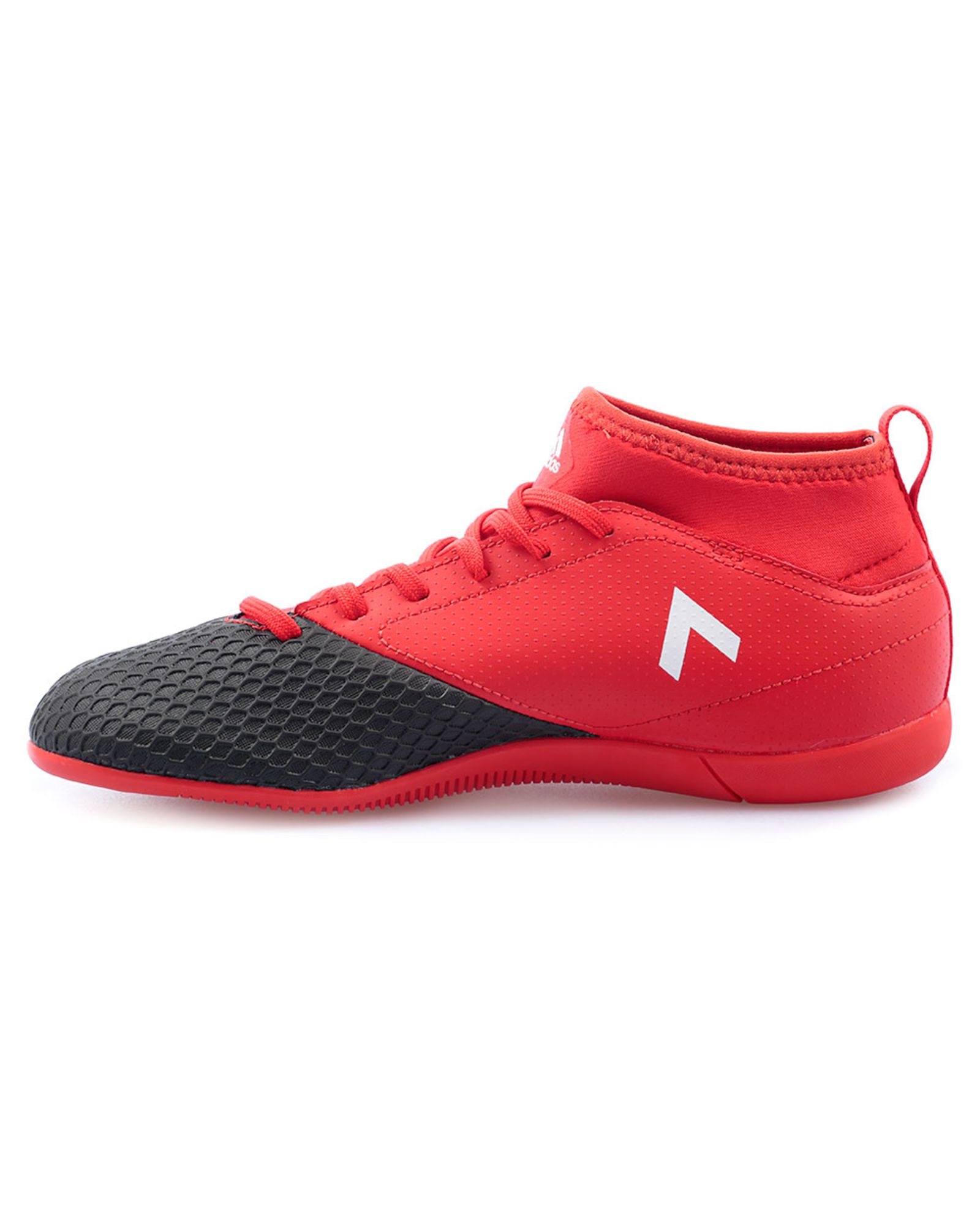 Zapatillas de Fútbol Sala ACE 17.3 Junior IN Rojo Negro - Fútbol Factory