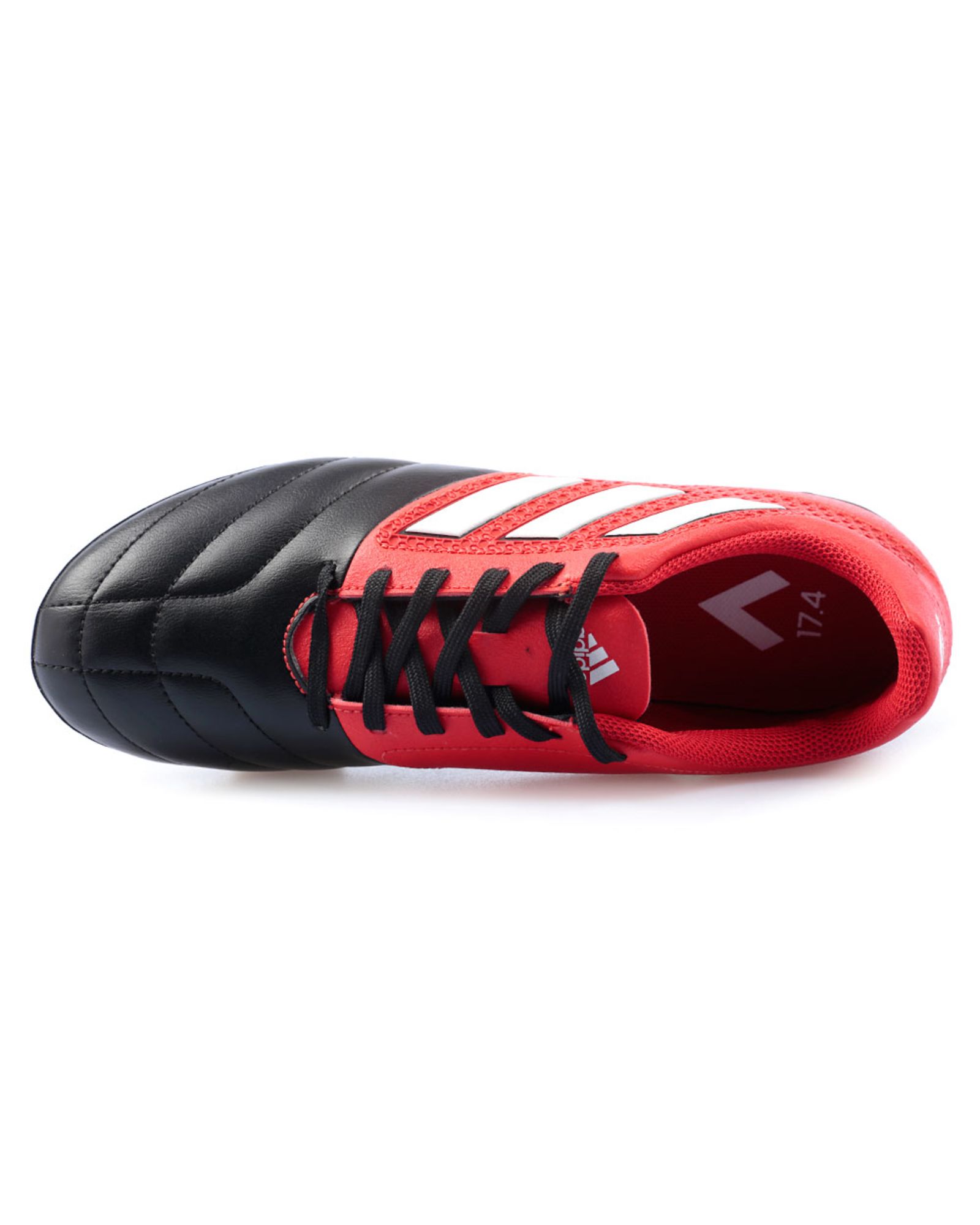 Botas de Fútbol ACE 17.4 Junior FxG Rojo Negro - Fútbol Factory