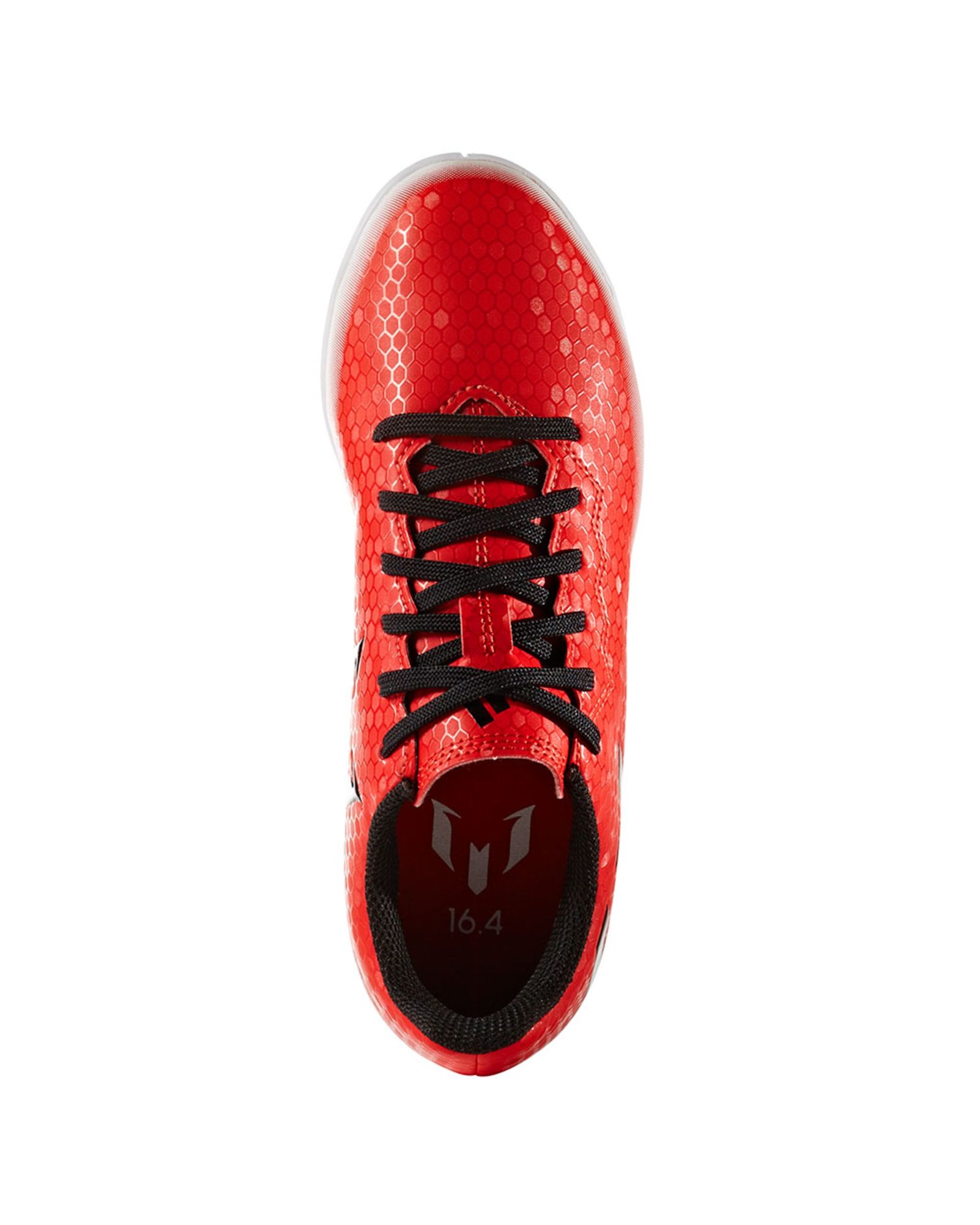 Zapatillas de Fútbol Sala Messi 16.4 Junior IN Rojo Negro - Fútbol Factory