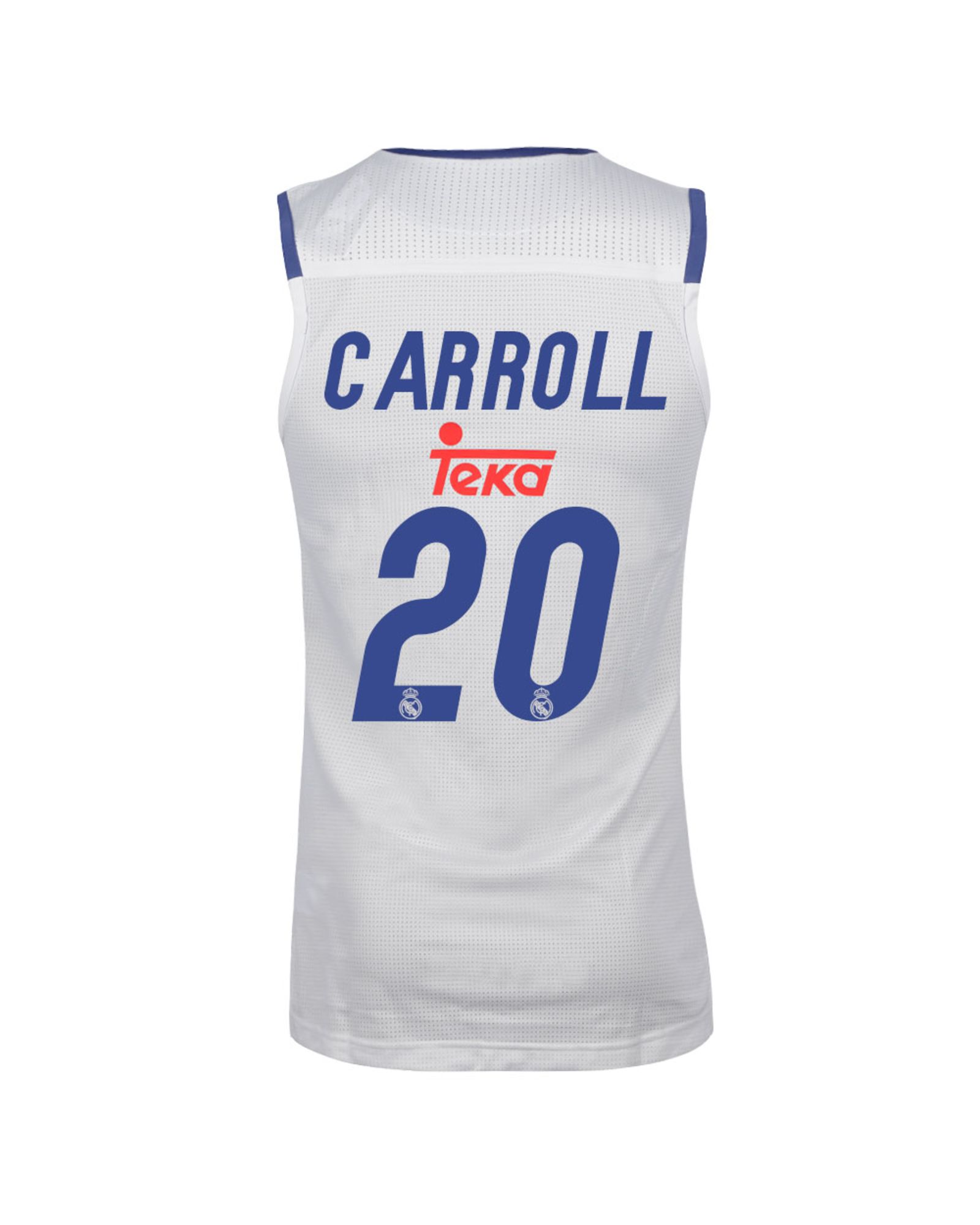 Camiseta 1ª Real Madrid 2016/2017 Carroll Baloncesto Blanco - Fútbol Factory