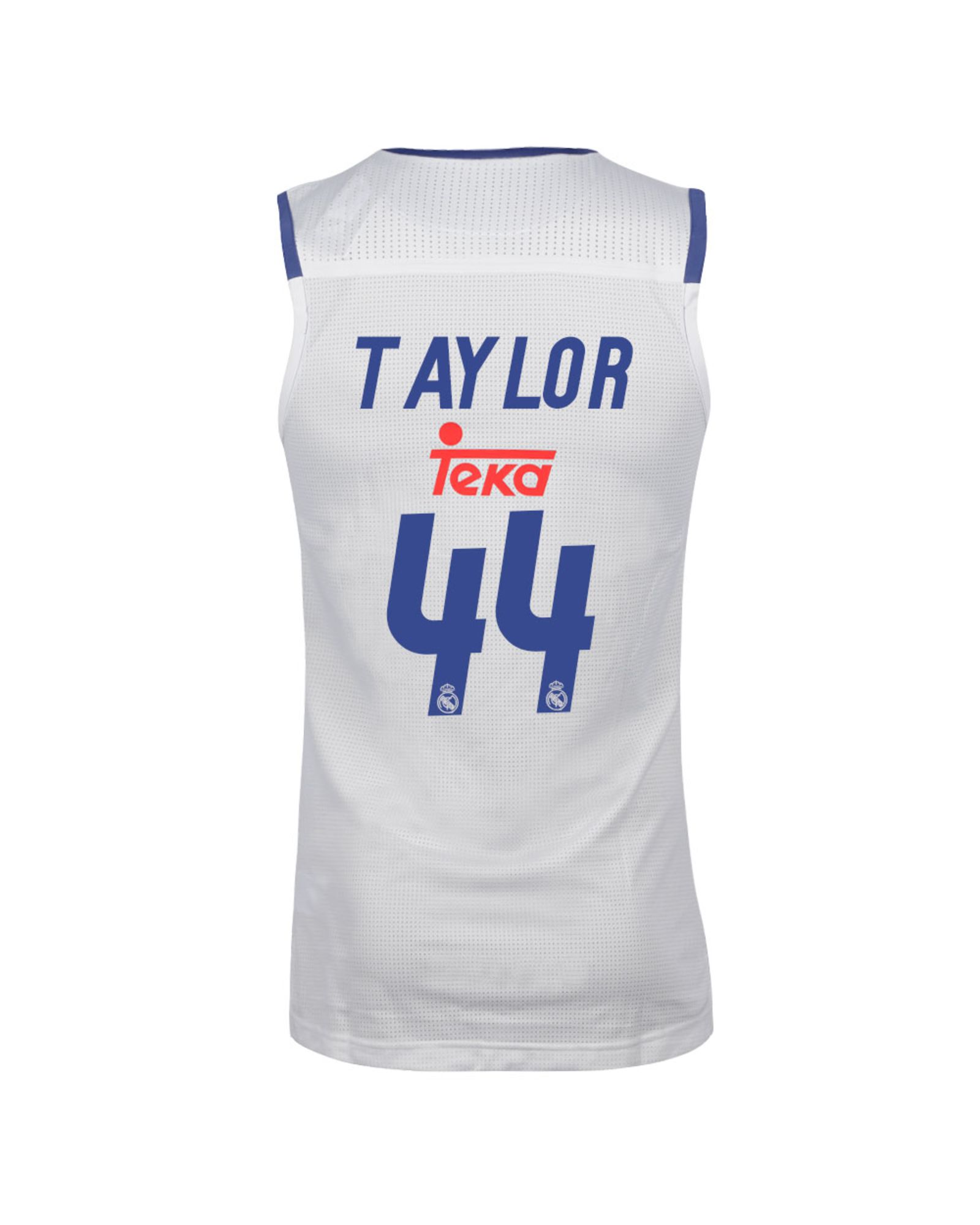 Camiseta 1ª Real Madrid 2016/2017 Taylor Baloncesto Blanco - Fútbol Factory