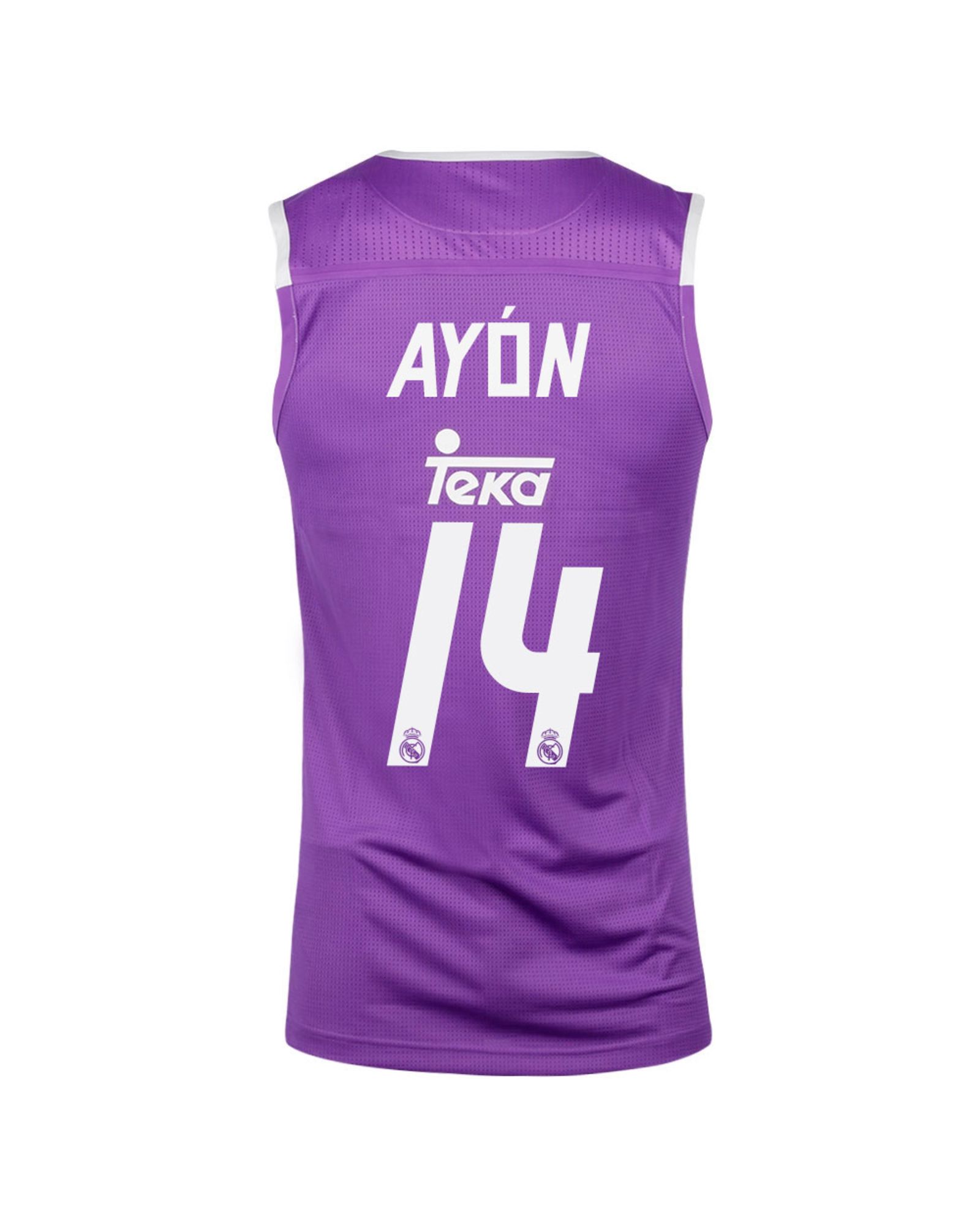 Camiseta 2ª Real Madrid 2016/2017 Ayón Baloncesto Morado - Fútbol Factory