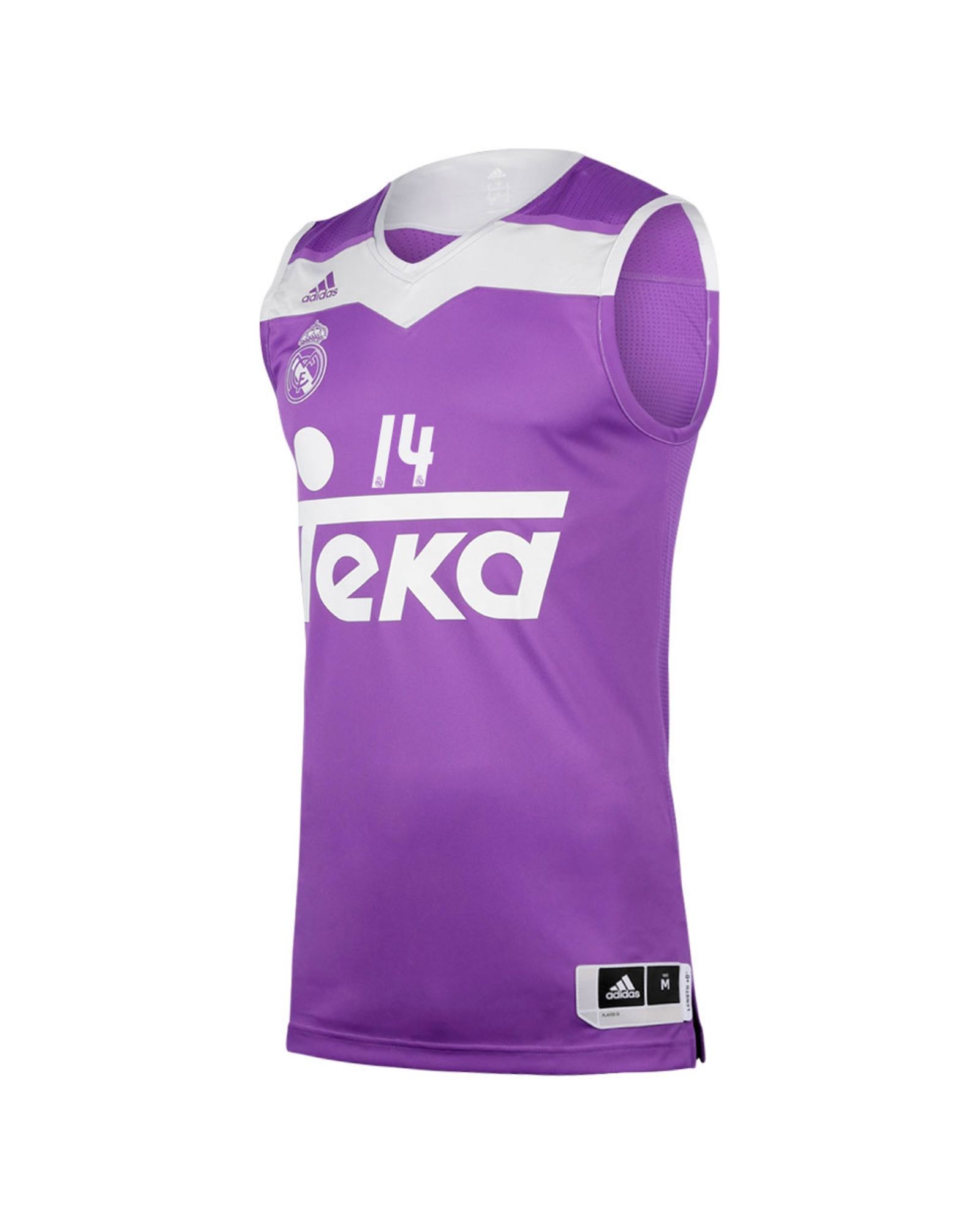 Camiseta 2ª Real Madrid 2016/2017 Ayón Baloncesto Morado - Fútbol Factory