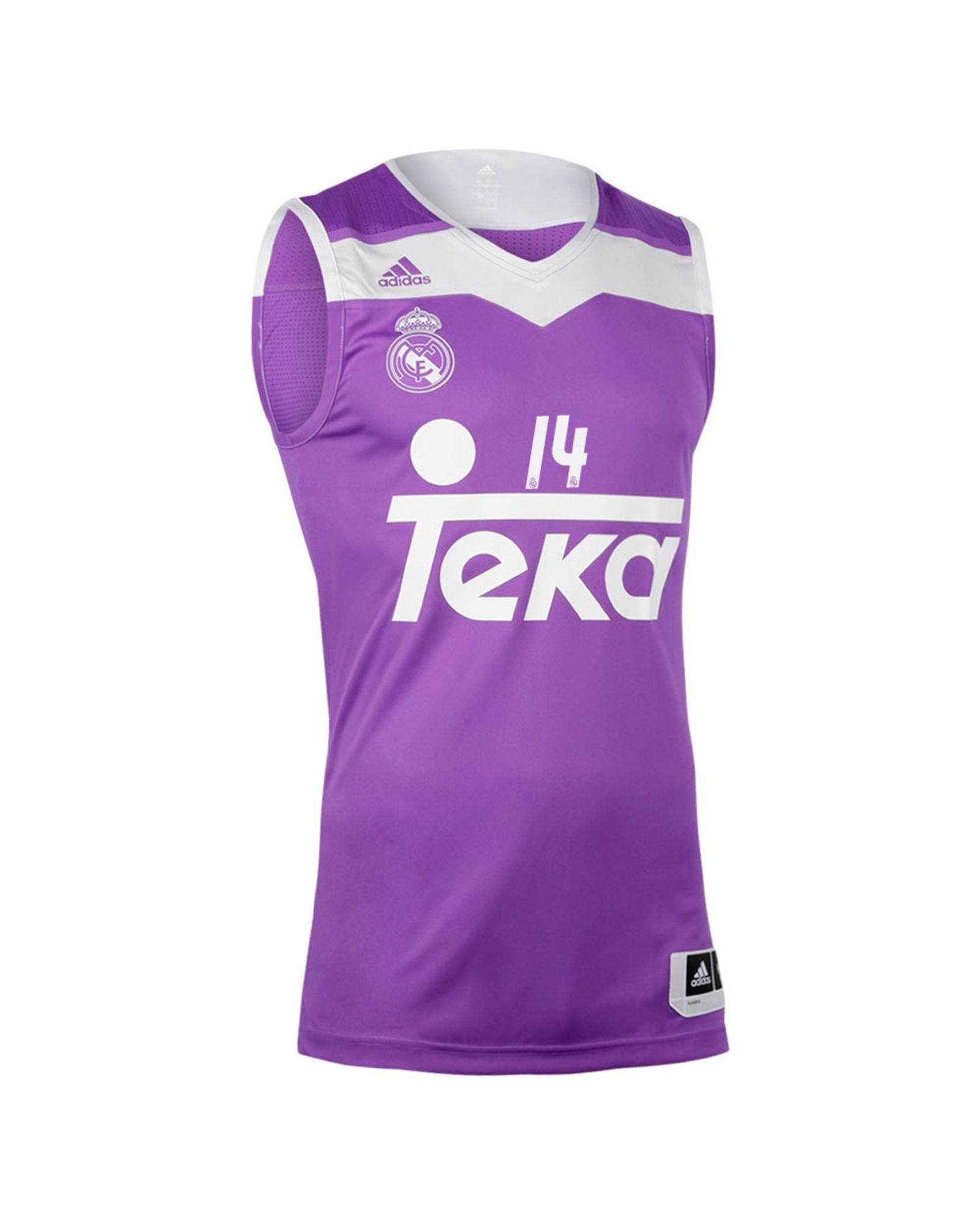 Camiseta 2ª Real Madrid 2016/2017 Ayón Baloncesto Morado - Fútbol Factory