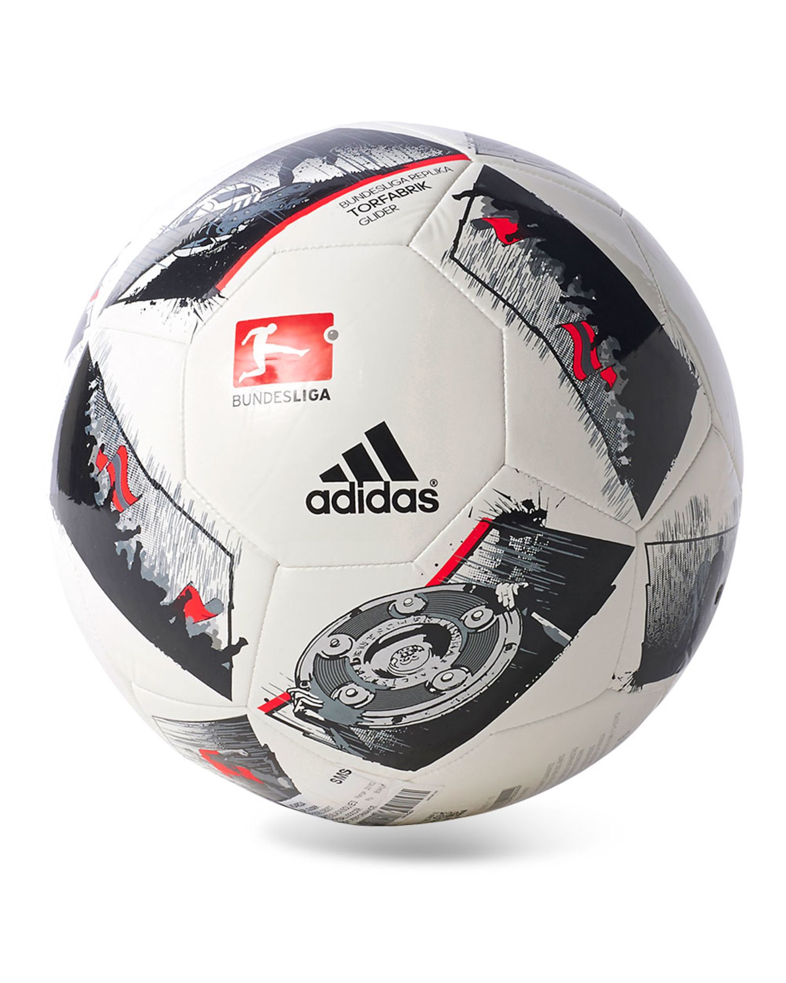 Balón de Fútbol 11 Glider Torfabrik Bundesliga 2016/2017 Blanco - Fútbol Factory