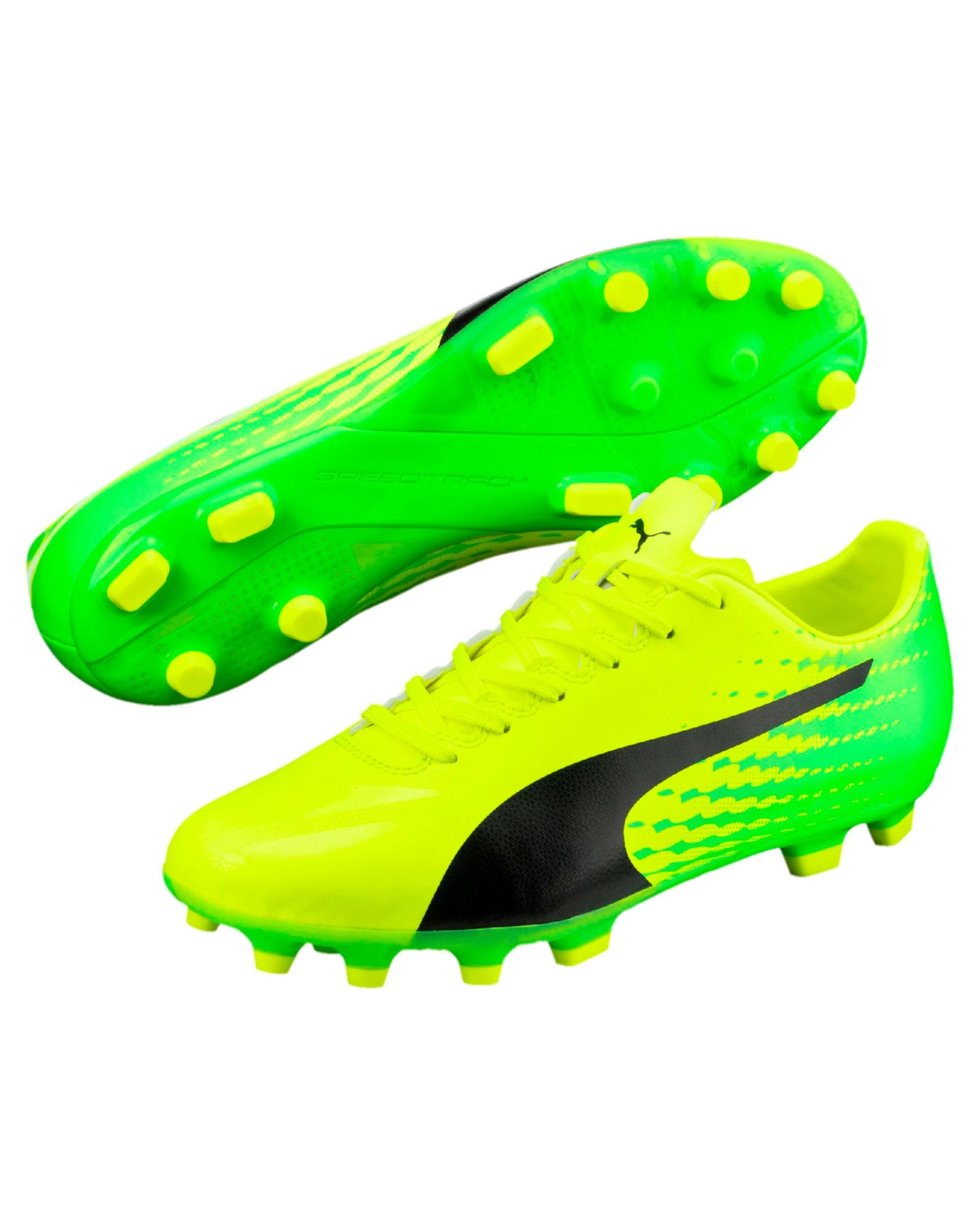 Botas de Fútbol evoSPEED 17.4 AG Amarillo - Fútbol Factory