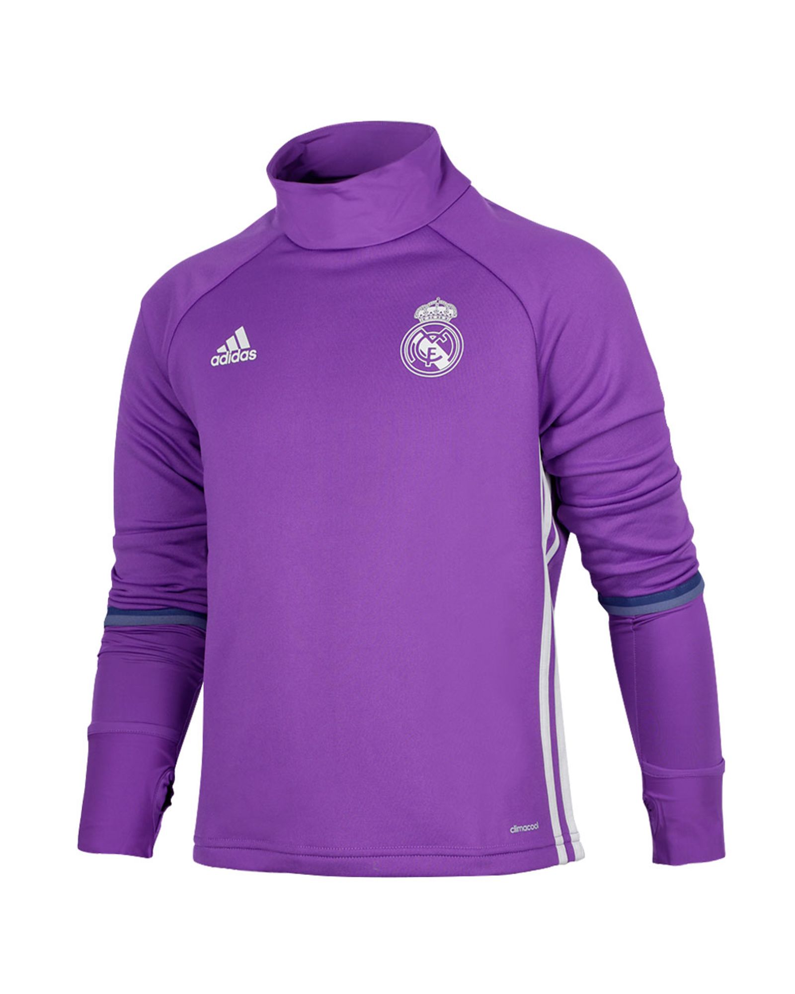 Sudadera de Training Real Madrid 2016/2017 Junior Morado - Fútbol Factory