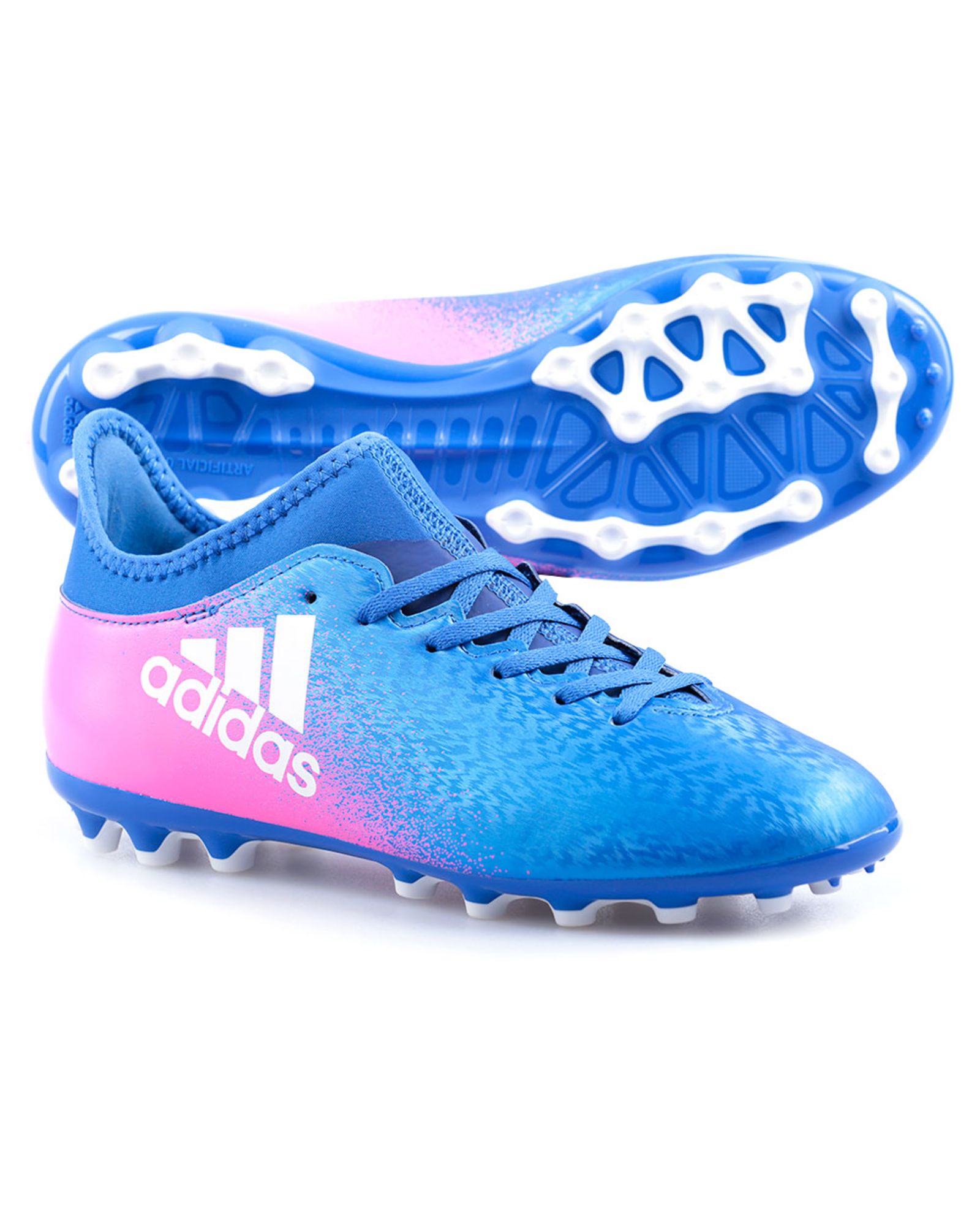 arpón perfil nuestra Botas de Fútbol X 16.3 AG Junior Azul