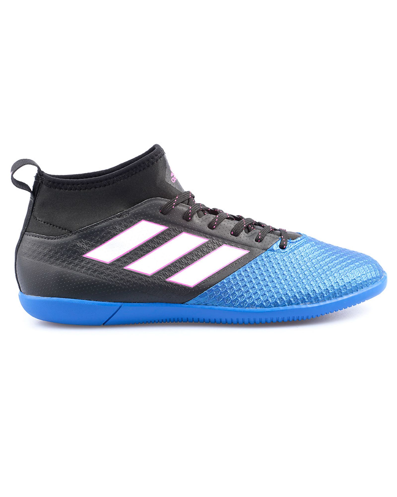 Zapatillas de Fútbol Sala ACE 17.3 Primemesh IN Negro Azul - Fútbol Factory