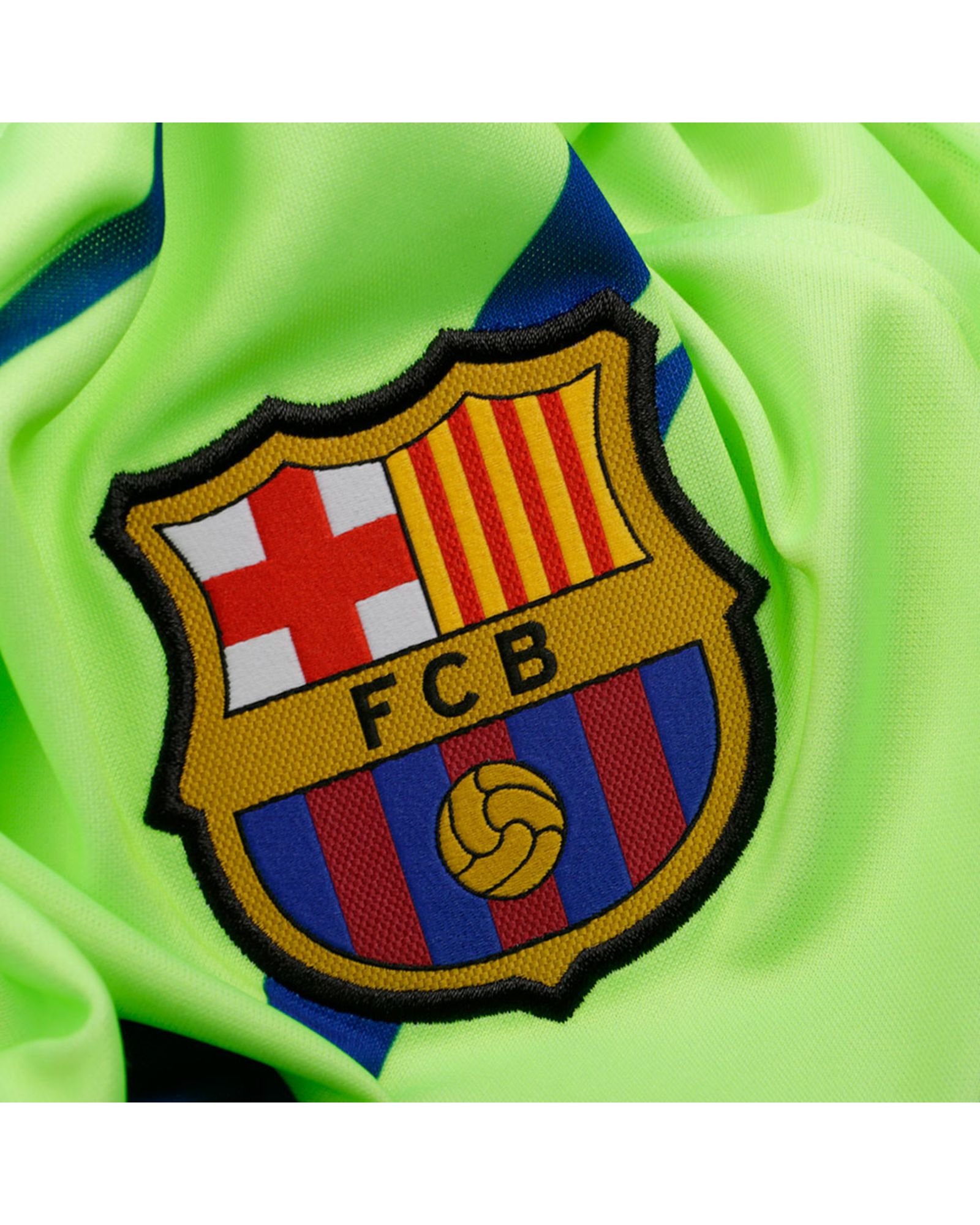 Camiseta de Training FC Barcelona 2016/2017 Squad Verde - Fútbol Factory