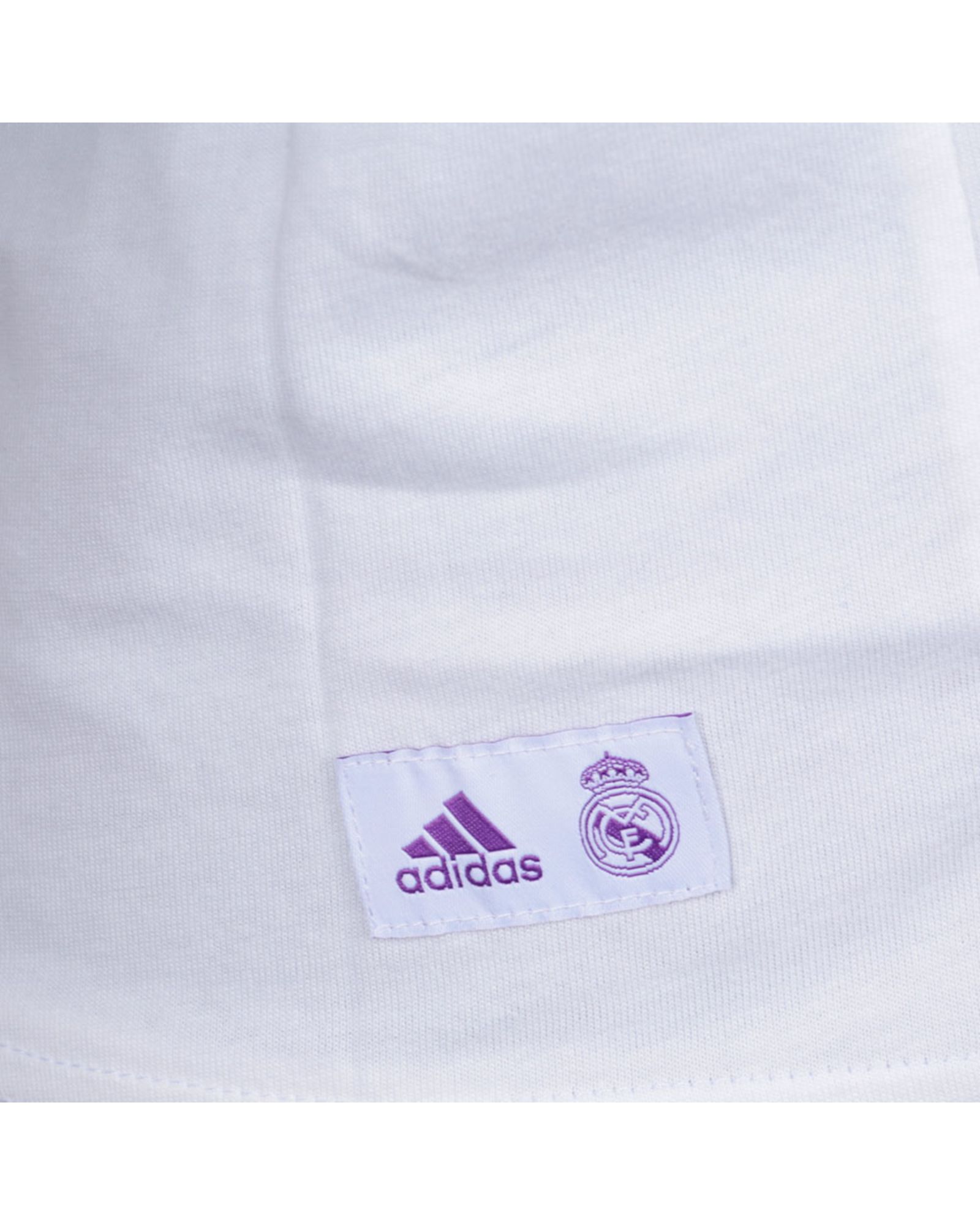 Camiseta de Paseo Real Madrid 2016/2017 Escudo Junior Blanco - Fútbol Factory