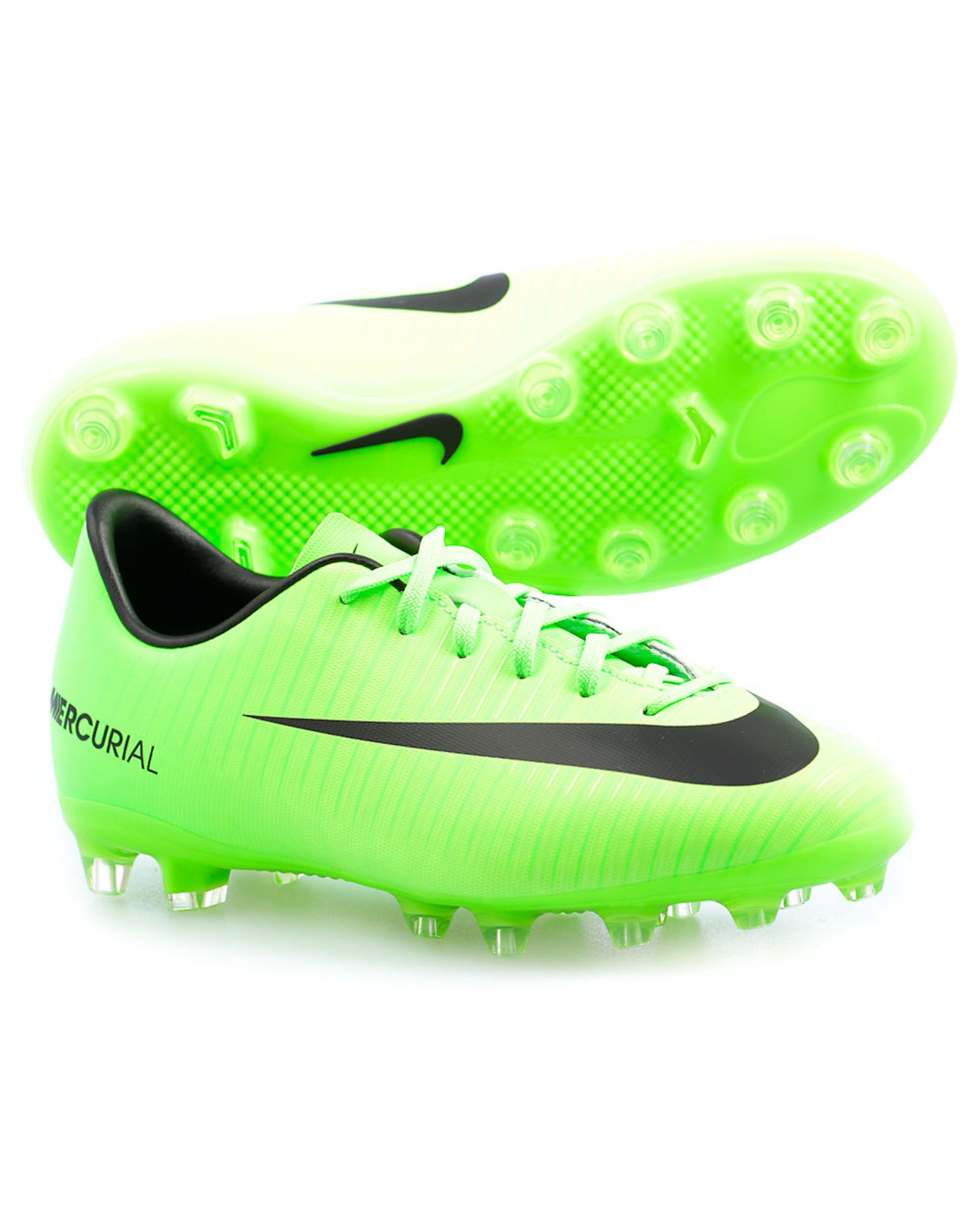 Botas de Fútbol Mercurial Vapor XI AG Junior Verde