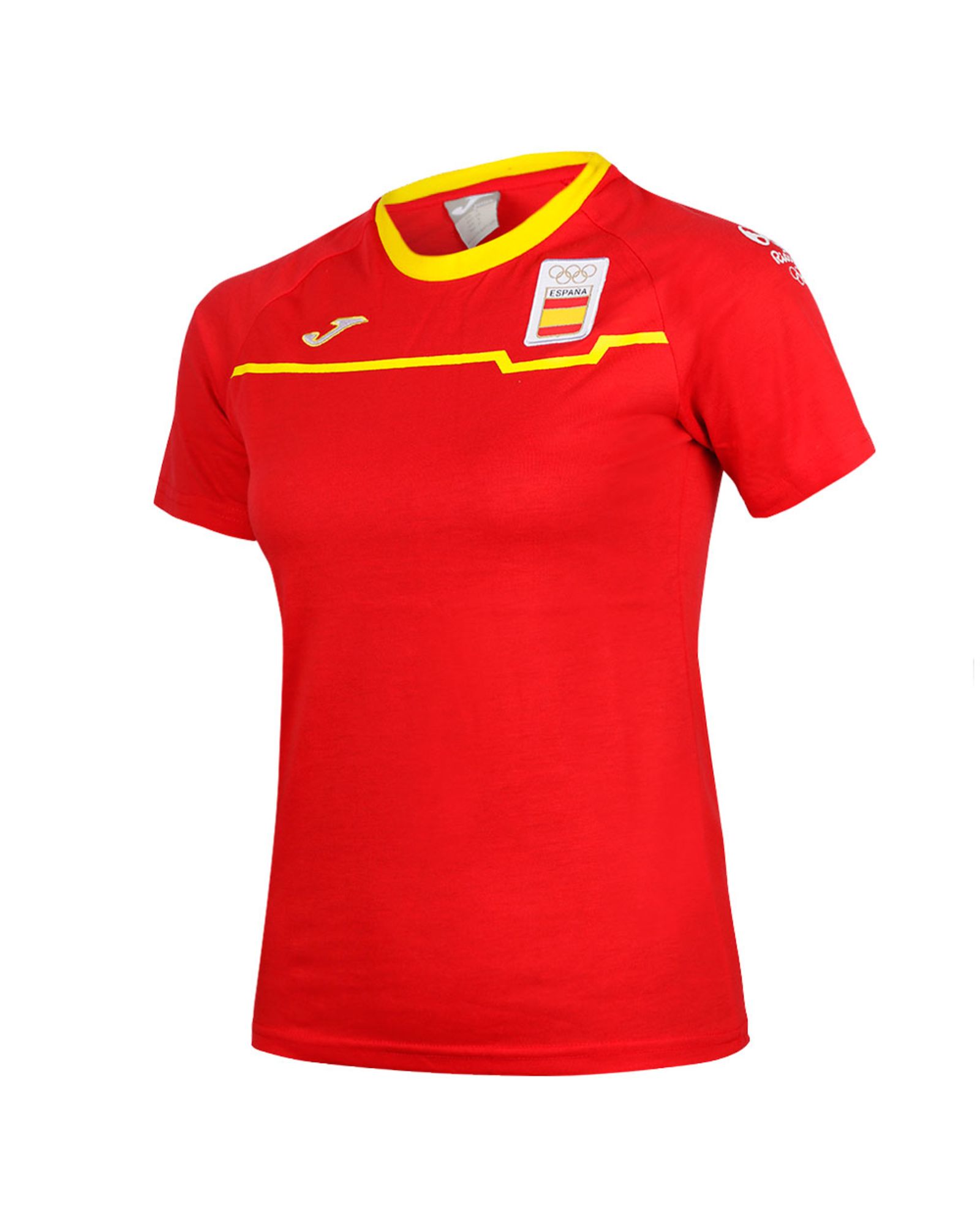 Camiseta de Paseo Equipo Olímpico Español Rio 2016 Mujer Rojo - Fútbol Factory