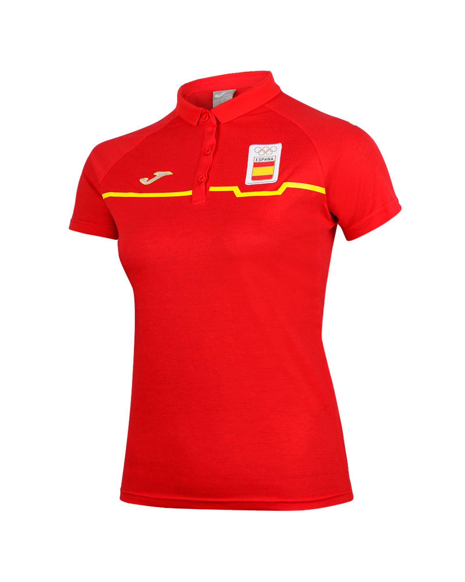 Polo de Paseo Equipo Olímpico Español Rio 2016 Mujer Rojo - Fútbol Factory