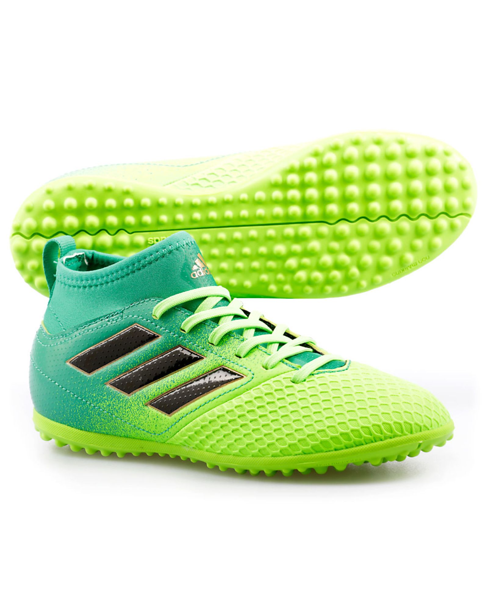 farmacéutico Año nuevo Melodrama Botas de Fútbol ACE 17.3 Primemesh TF Junior Verde